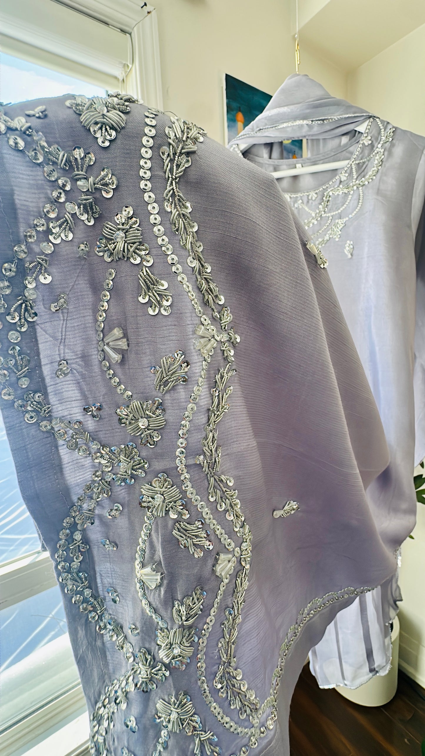 Noor-e-Sukoon – Quiet Grace in Dusky Lavender