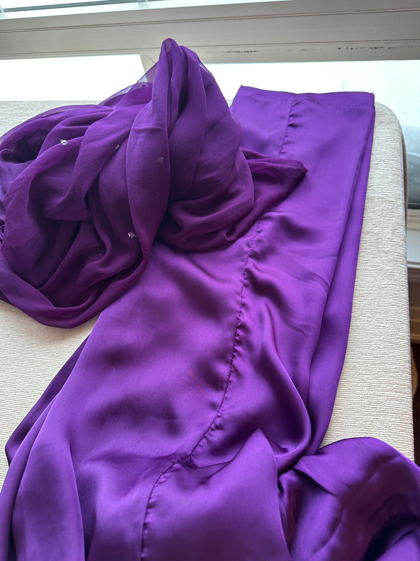 Midnight Plum – The Sequins Dress