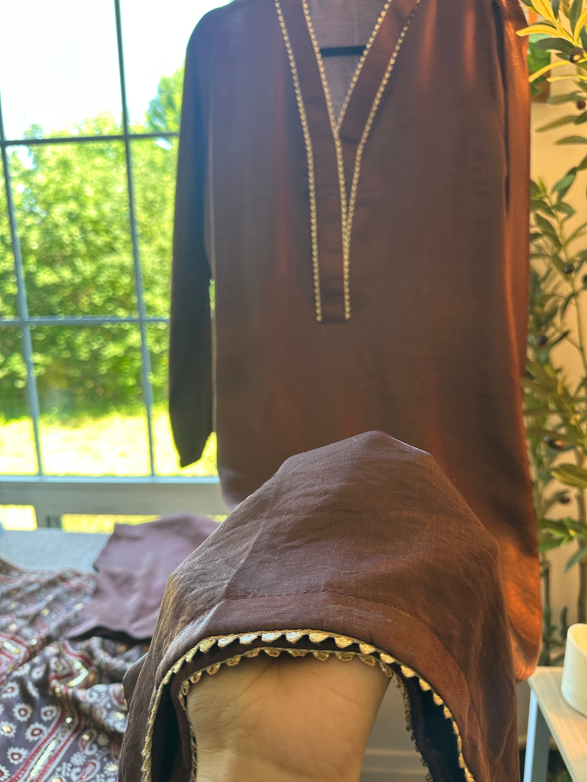 CINNAMON MEHR - Shimose Moonlight Silk
