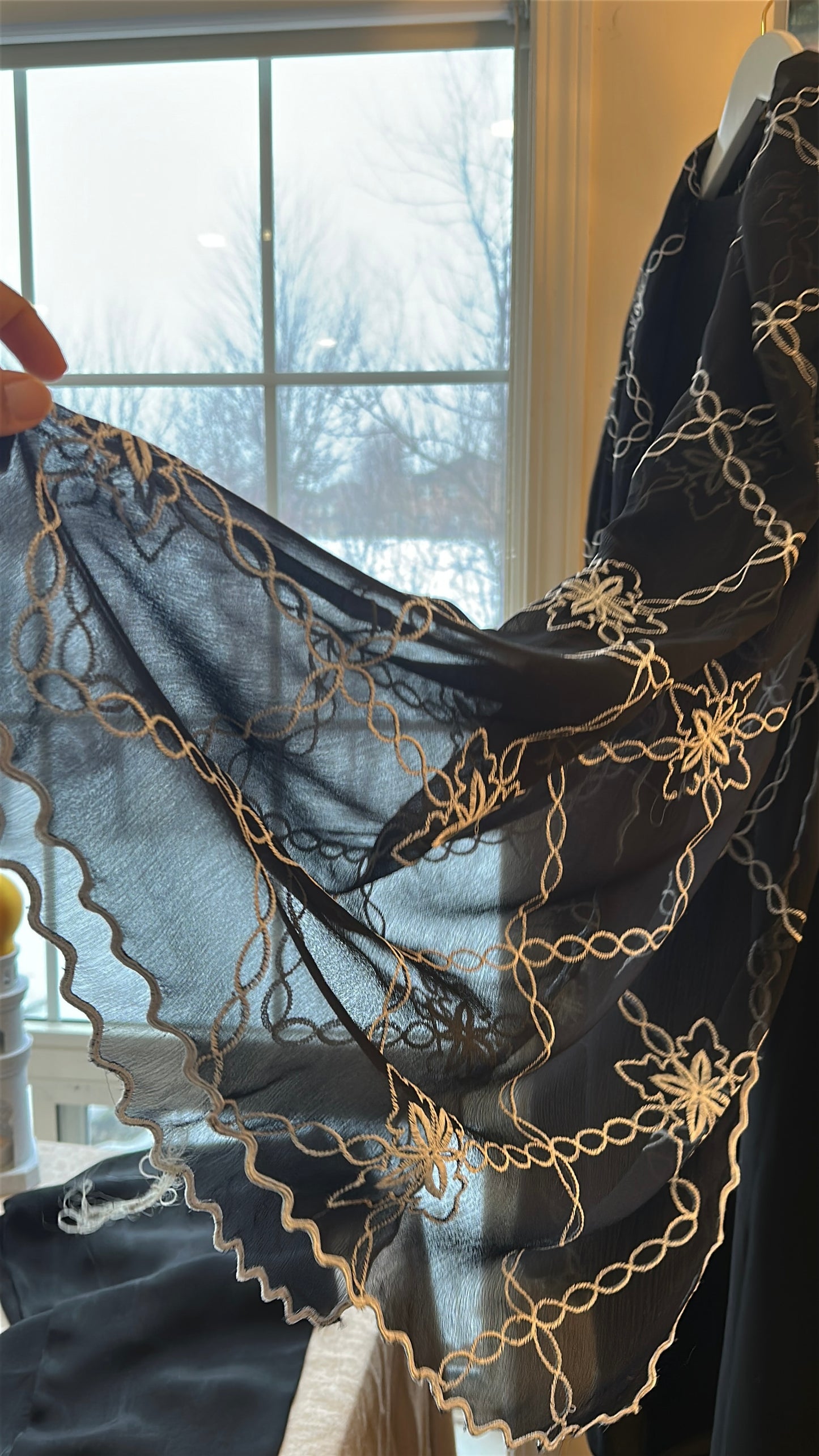 Noir Kashmira – Timeless Elegance in Raw Silk