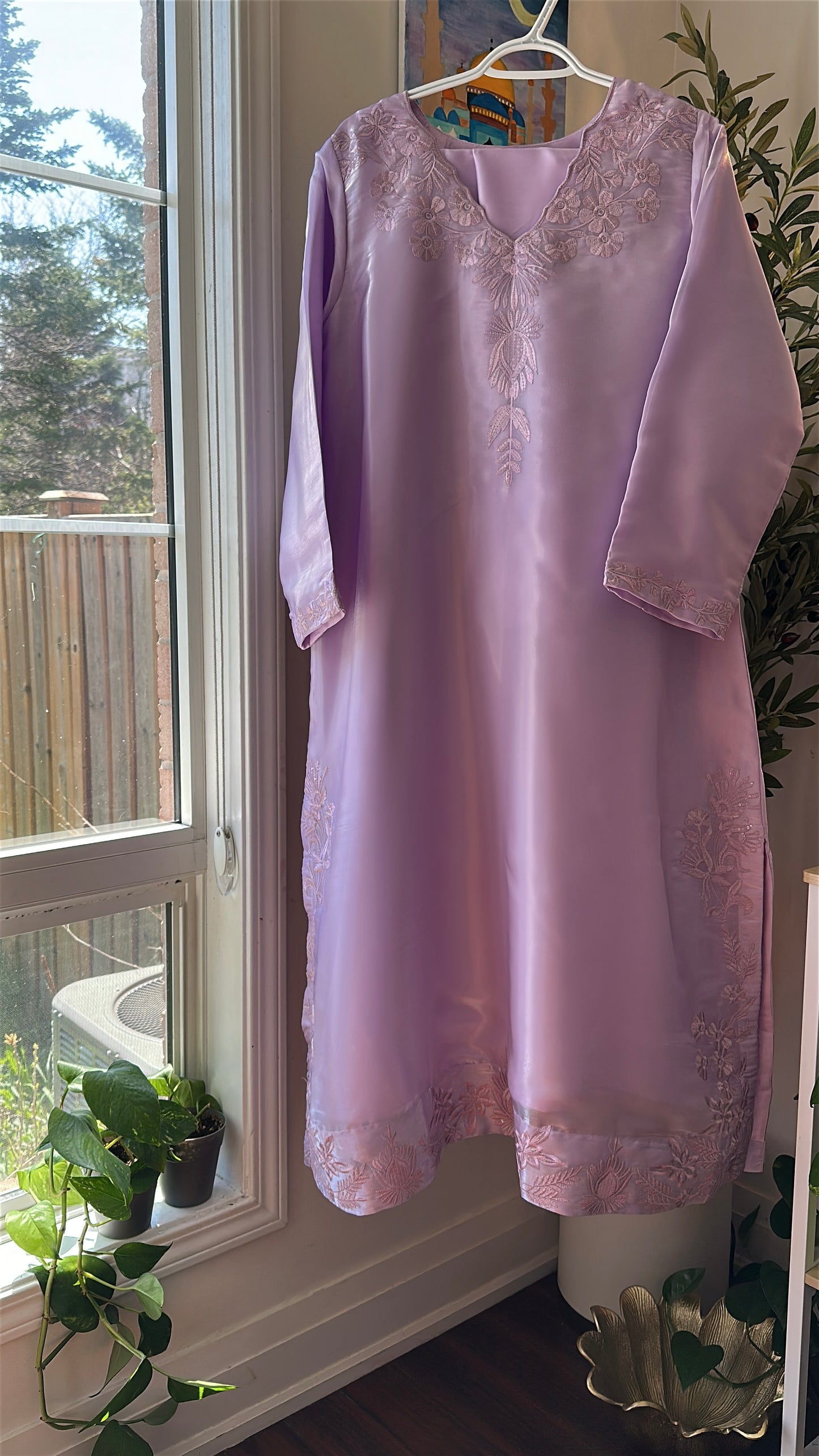 Lavender Haze Élan – 2-Piece Kaftan Set