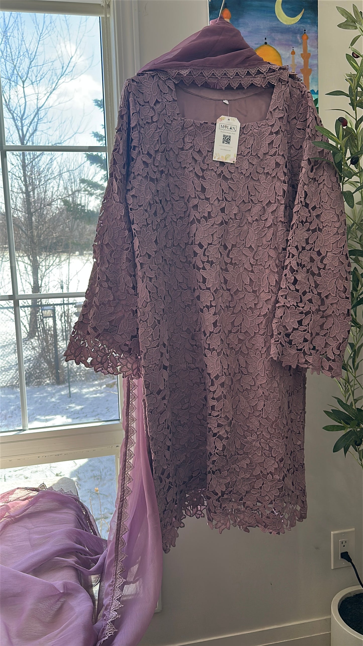 Lavender Crochet Élan – Timeless Spring Grace