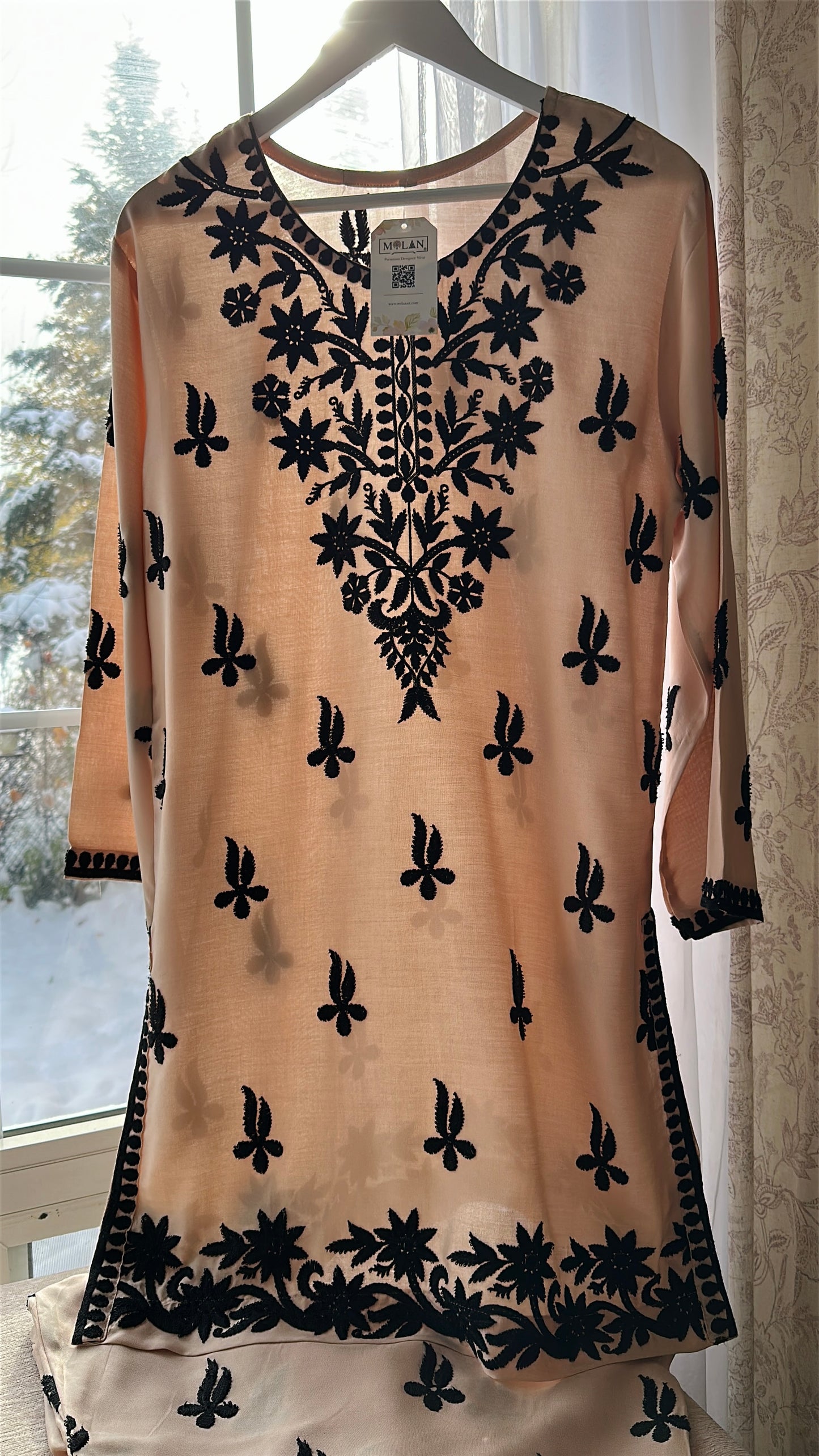 Zar-e-Chai - Farshi Shalwar Set