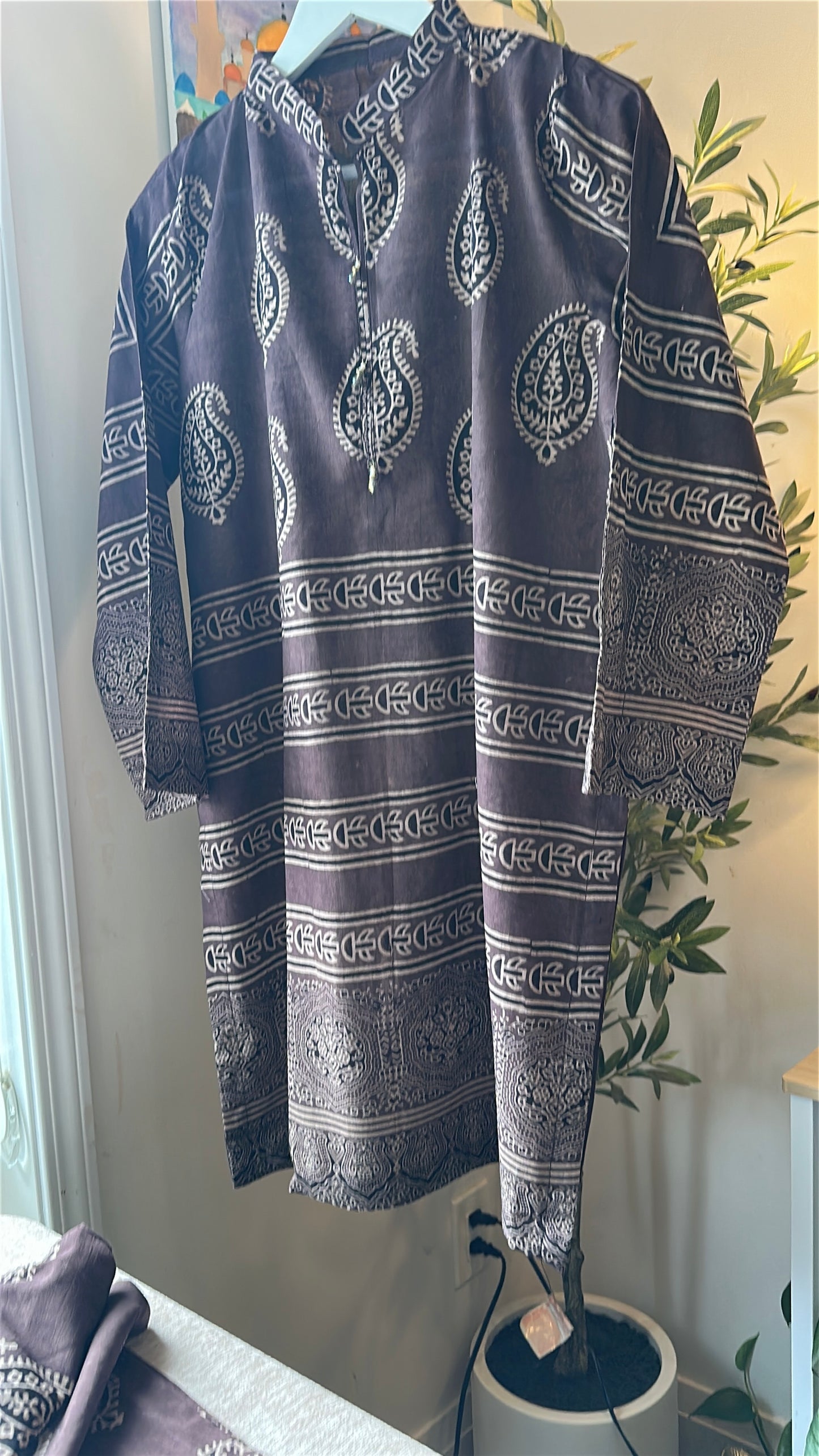 Espresso Drift Co-ord – Ajrak Heritage
