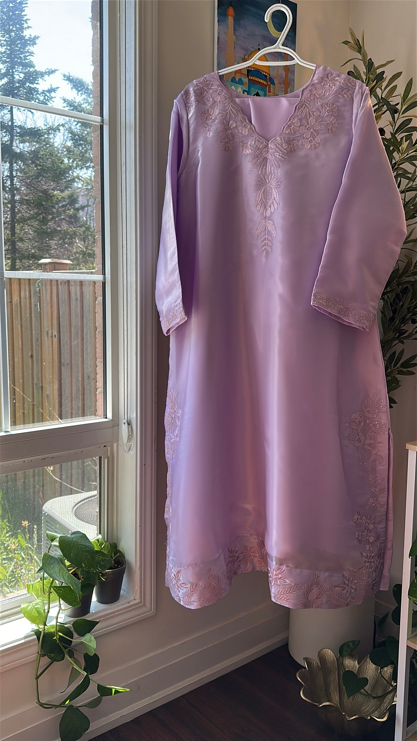 Lavender Haze Élan – 2-Piece Kaftan Set