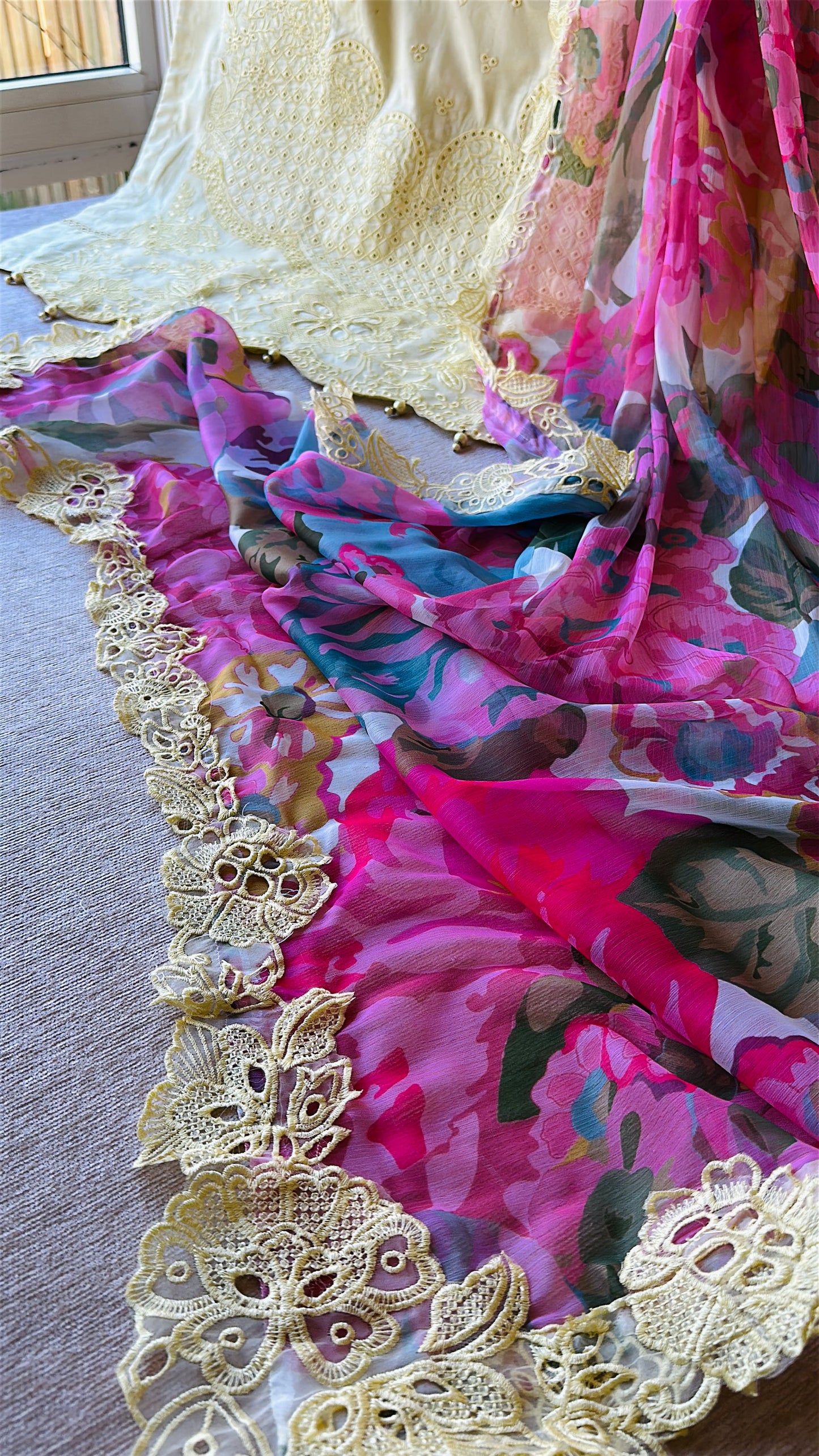 Gulnoor Lawn Chikankari – Effortless Summer Grace