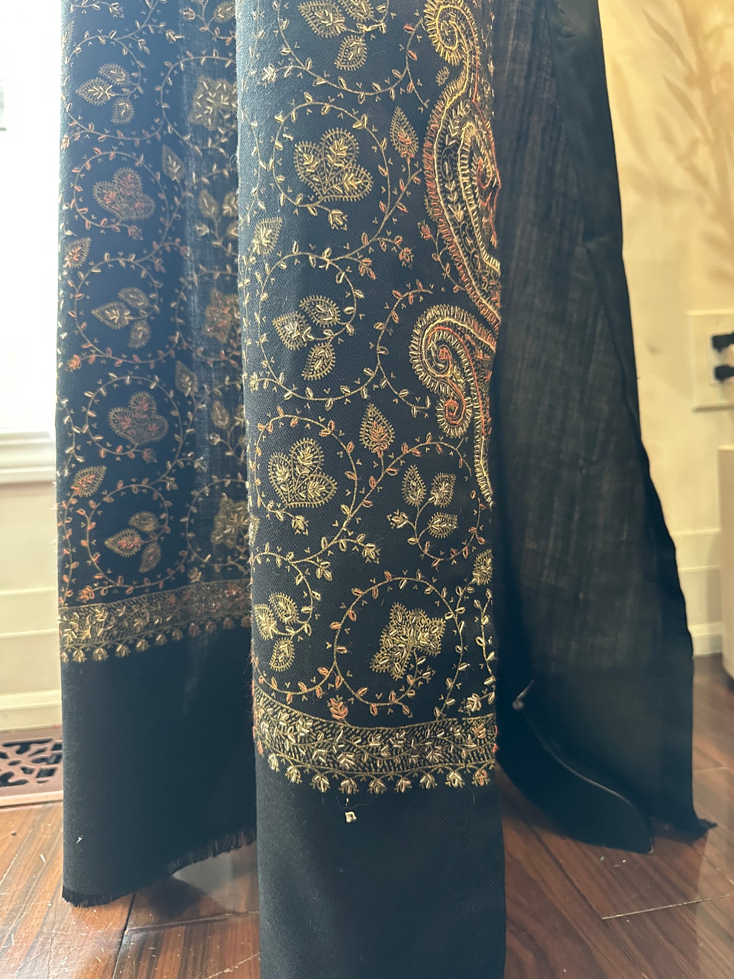 Zar-e-Siyah – Kalamkari Shawl Shirt