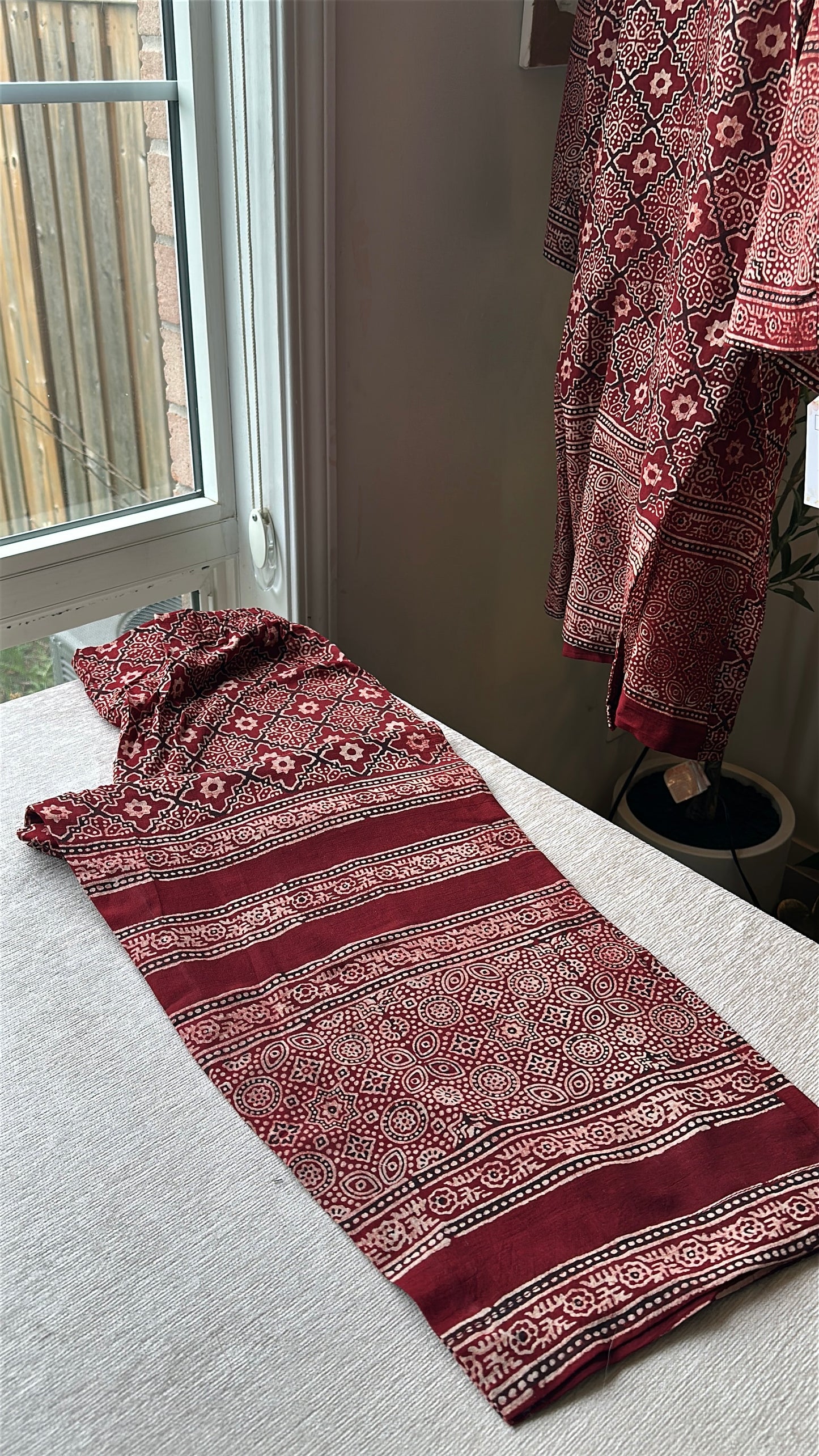 Indus Bloom Co-ord – Ajrak Heritage