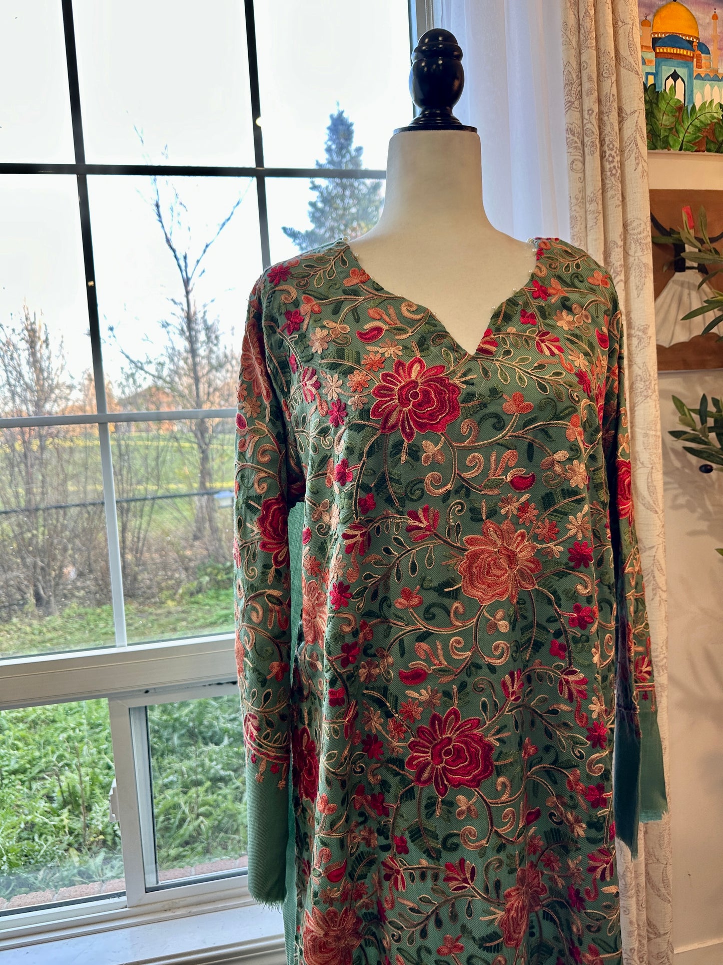 Mehr-e-Sabz – Heritage Shawl Shirt  Series