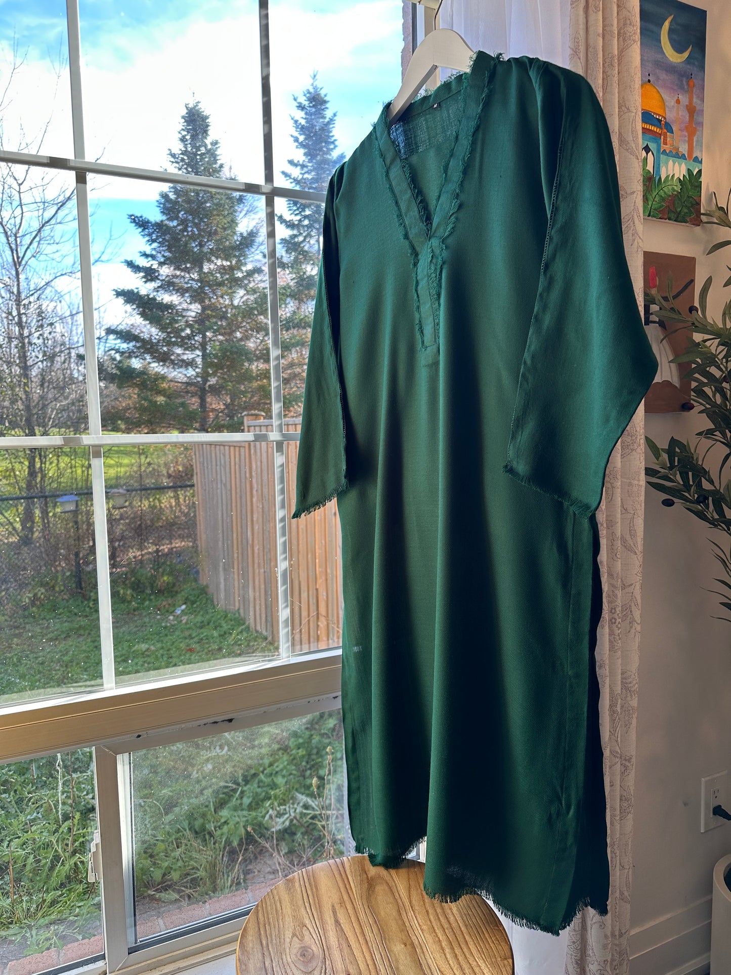 Emerald Haze – Pashmina Cord Set