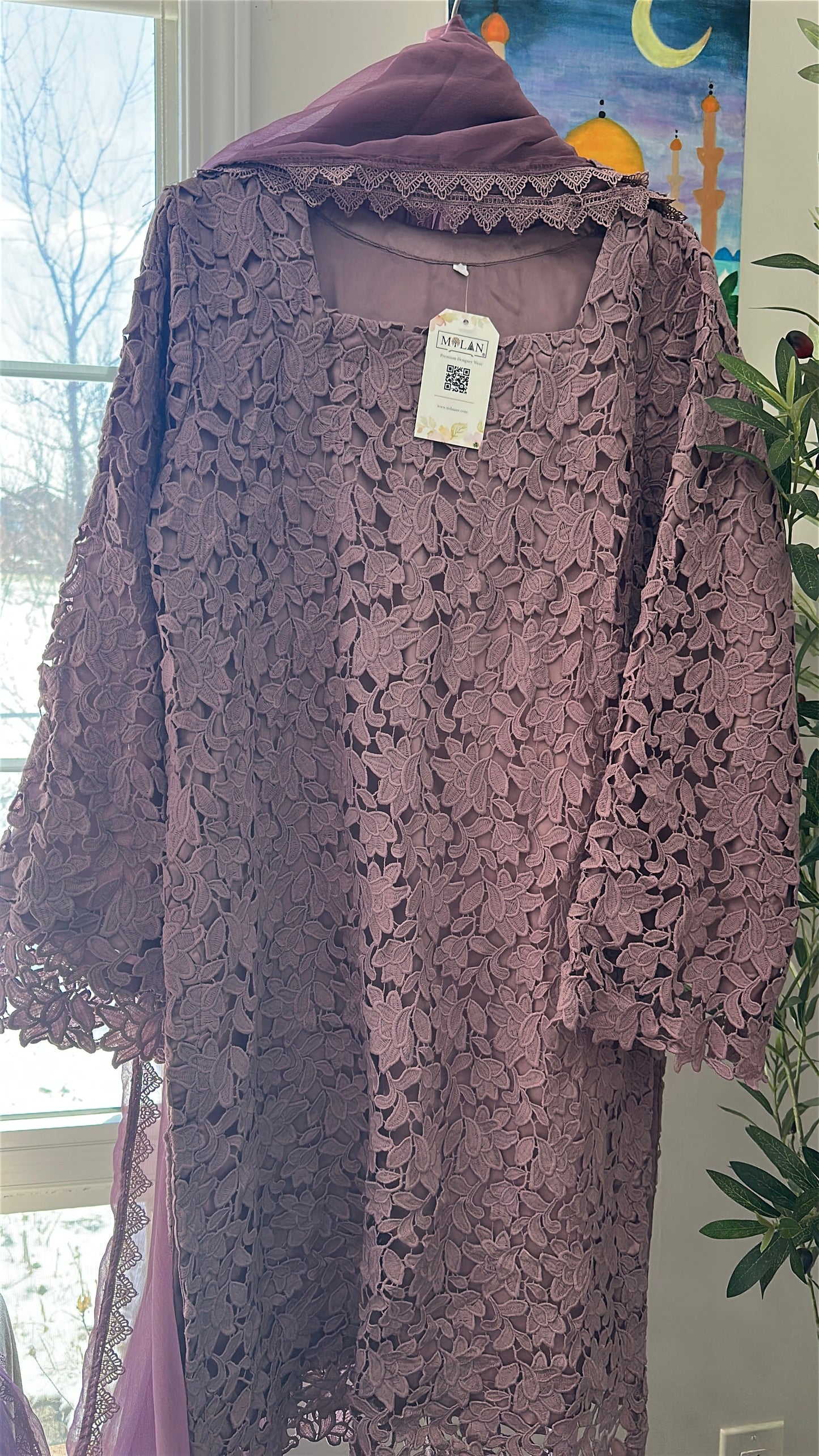 Lavender Crochet Élan – Timeless Spring Grace