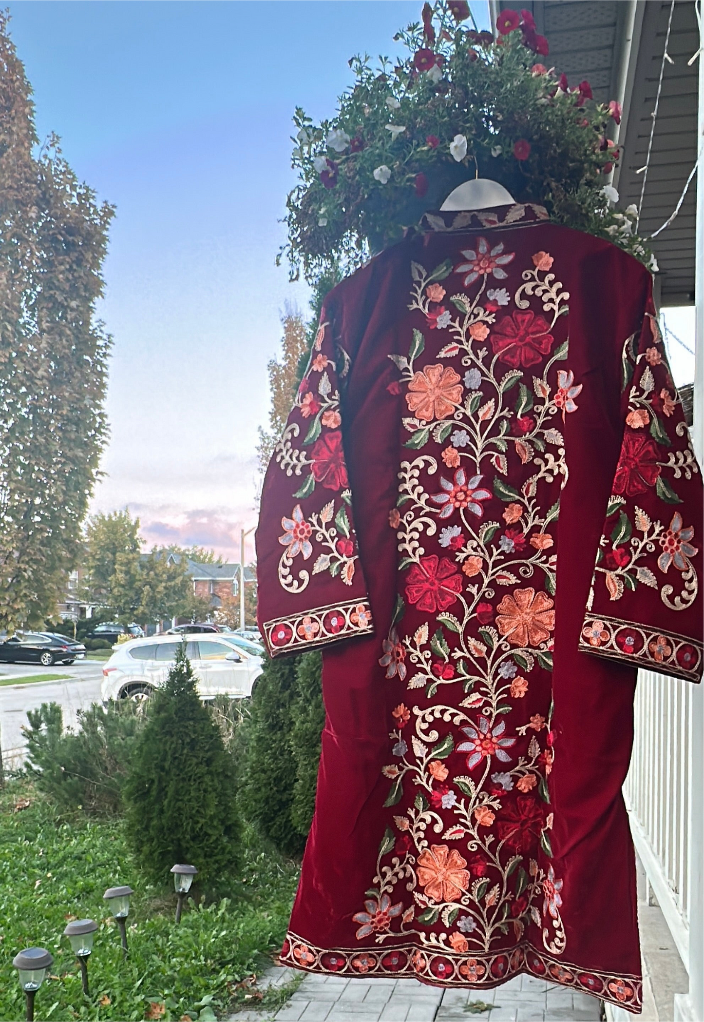 Velvet Bloom - The Kashmiri Wrap
