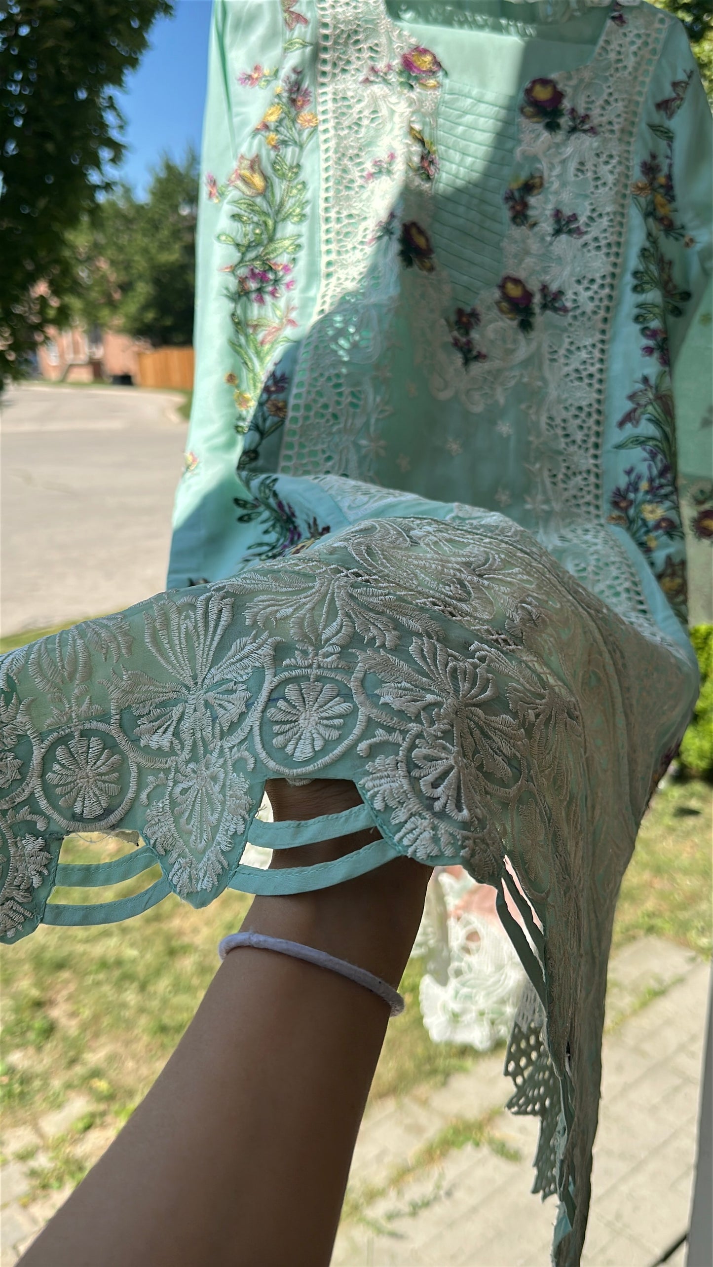 Safa Gul — Chikankari Lawn 3-Piece Set