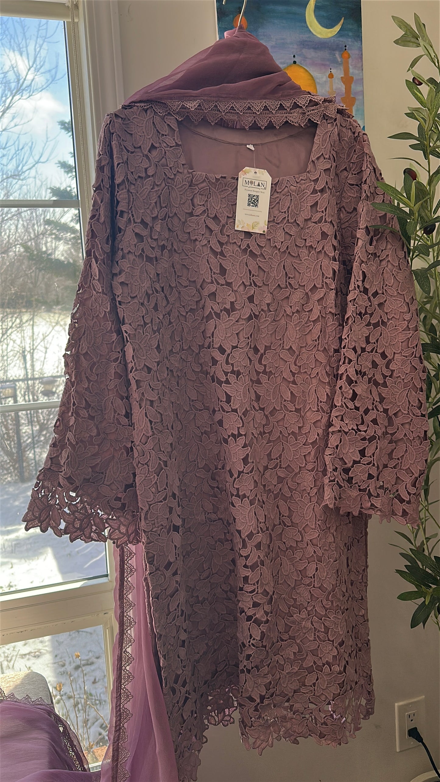 Lavender Crochet Élan – Timeless Spring Grace