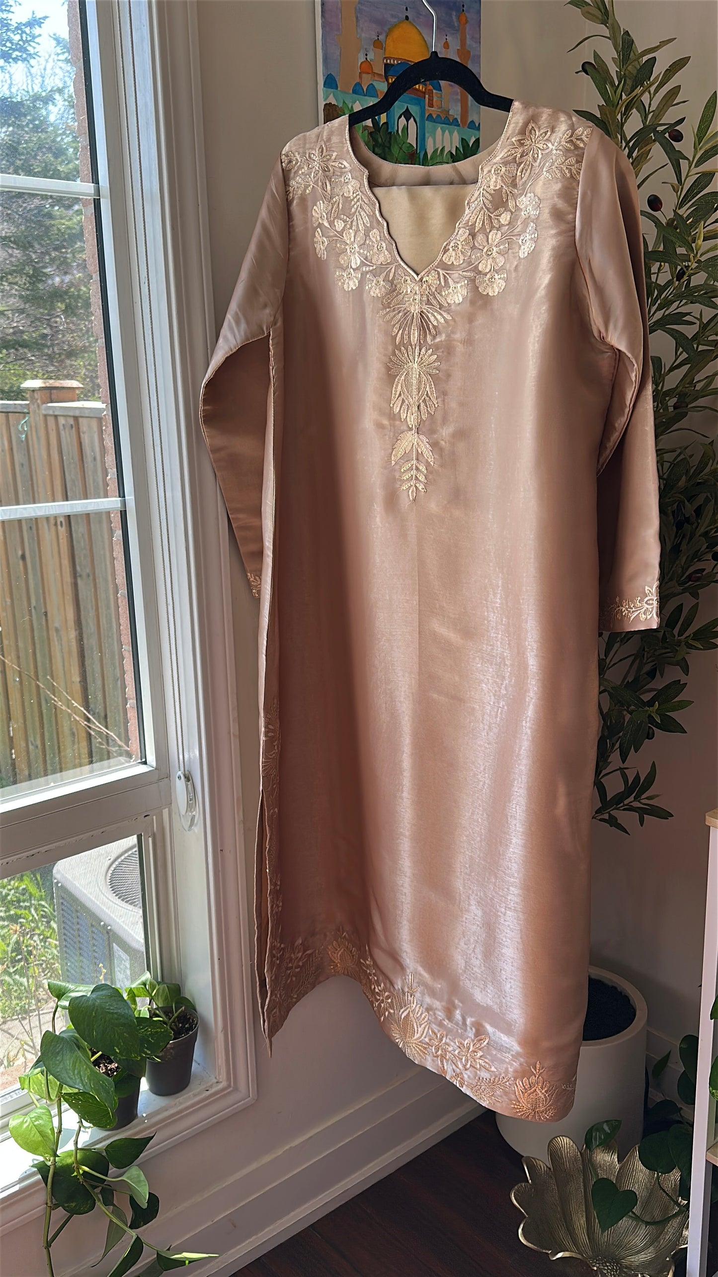 Desert Glow Élan – 2-Piece Kaftan Set