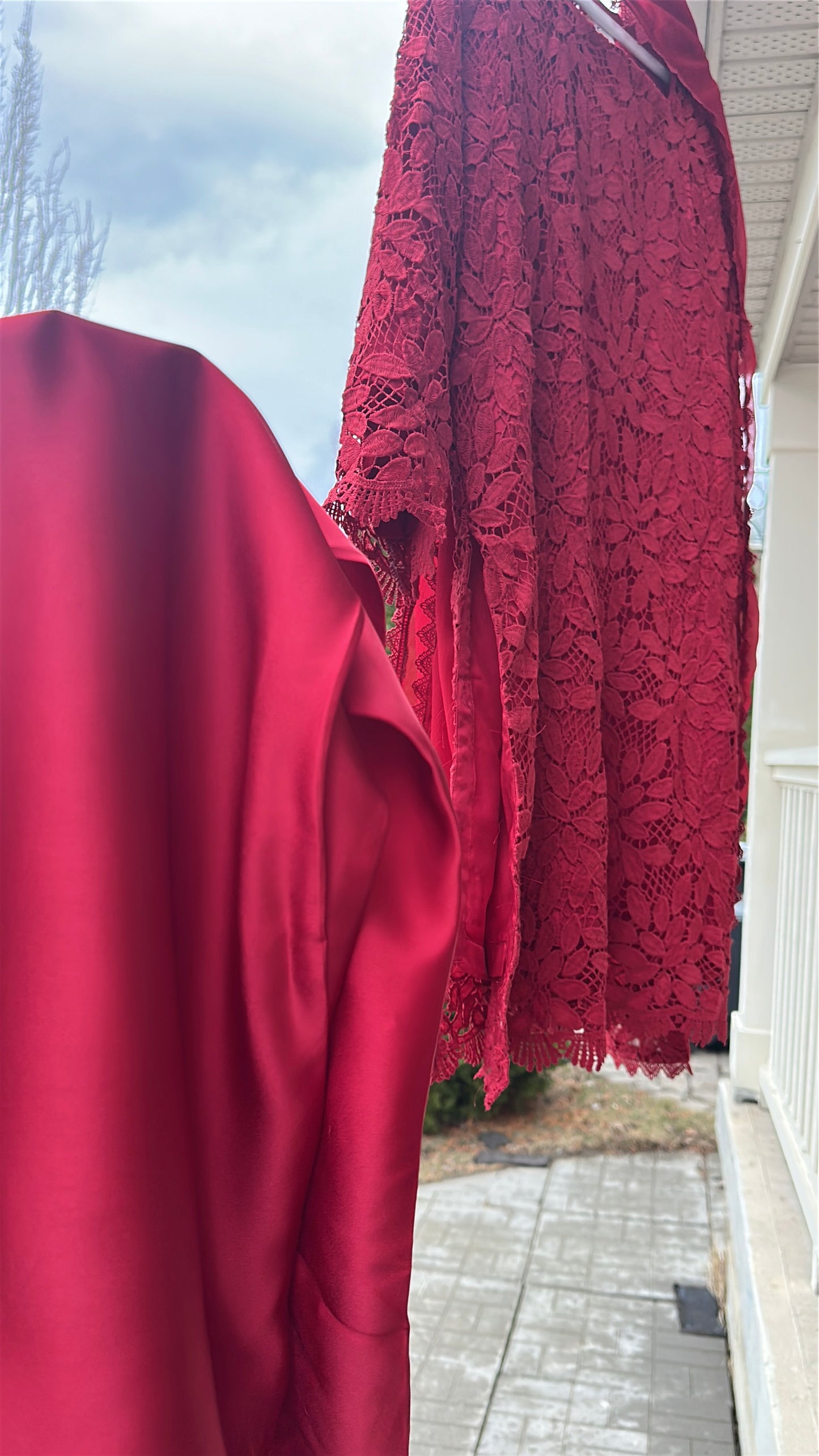 Ruby Crochet Élan – Timeless Craft in Crimson