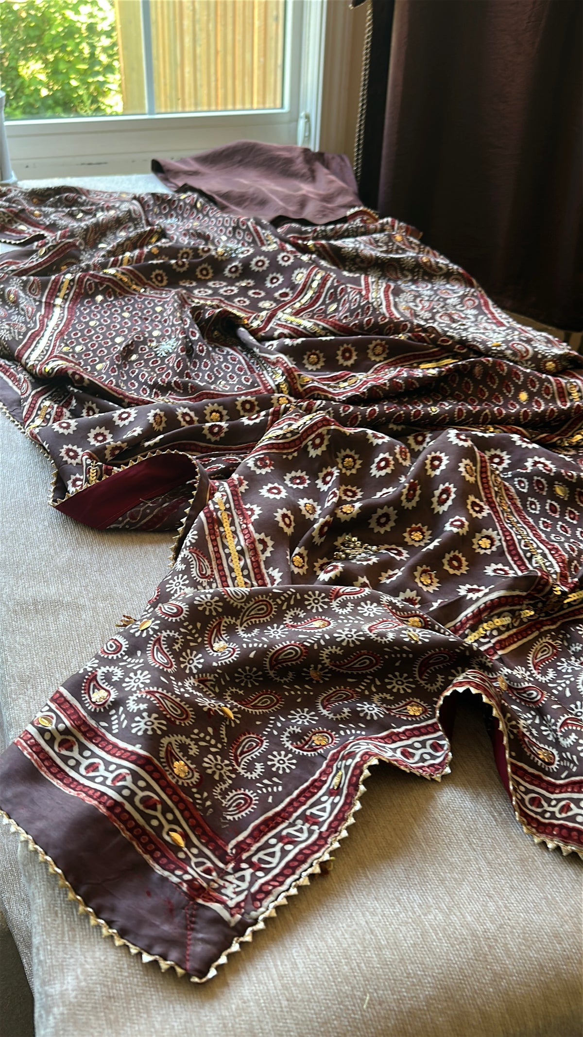 CINNAMON MEHR - Shimose Moonlight Silk