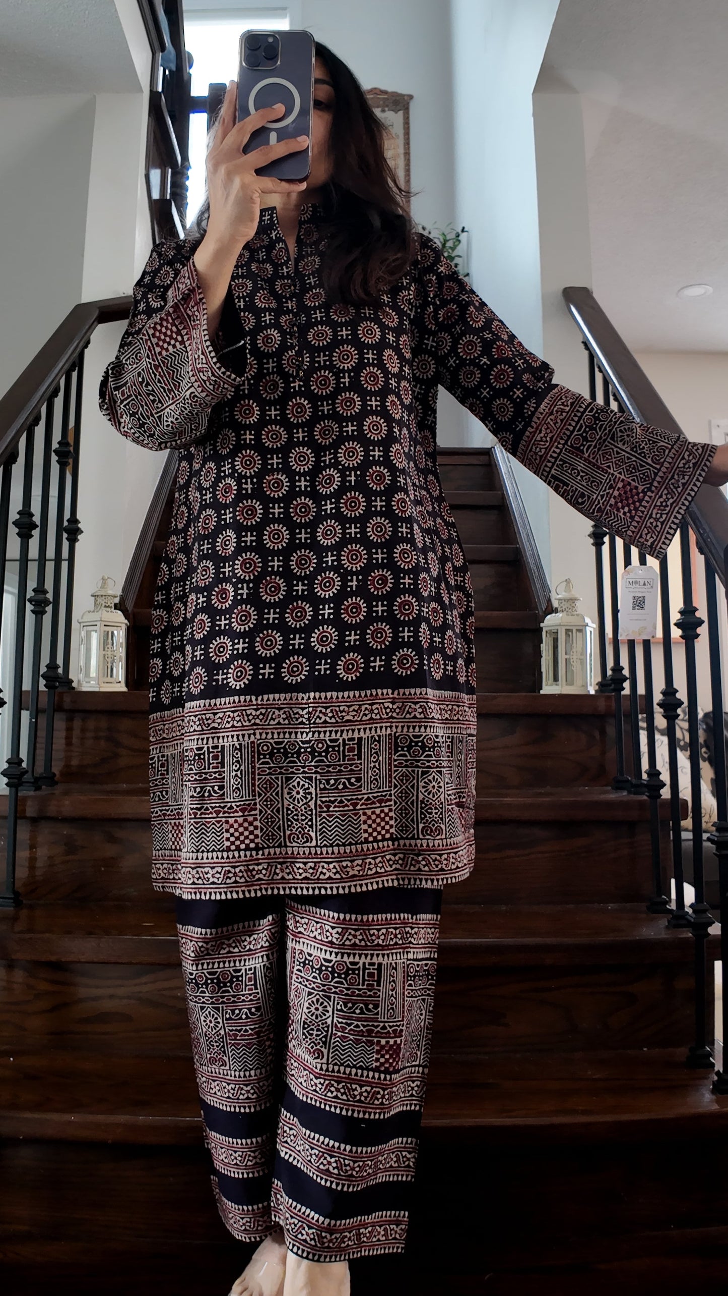 Nomad Dune Co-ord – Ajrak Heritage