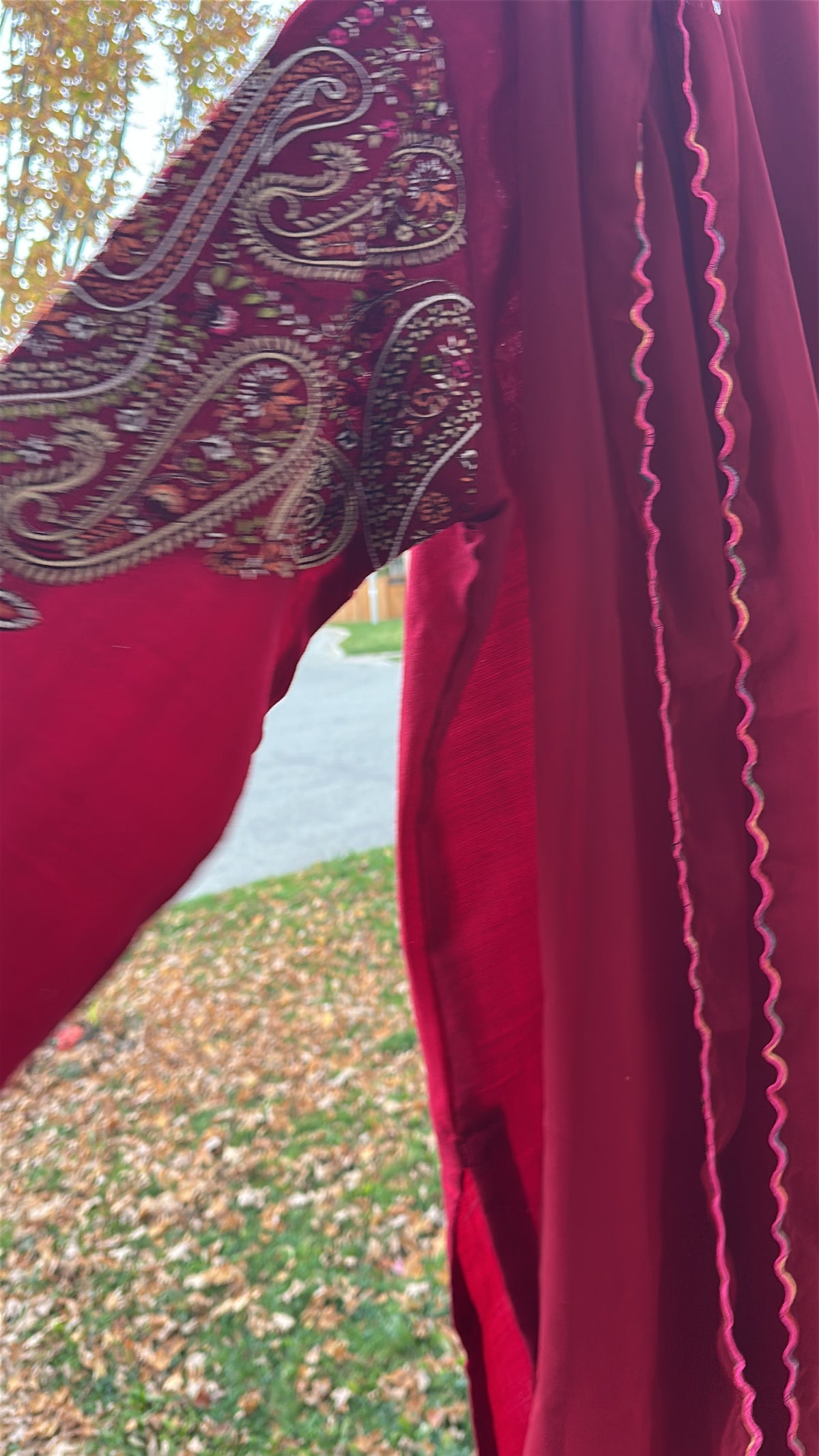 Ruby Rose / Pure Pashmina Kashmira — 3-Piece Set