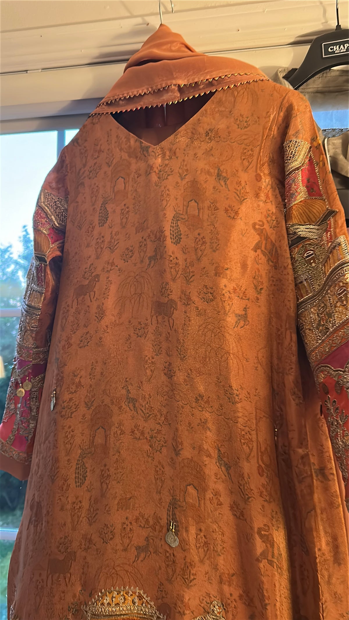 Dastaan-e-Anarkali | Embroidered Kaftan Set