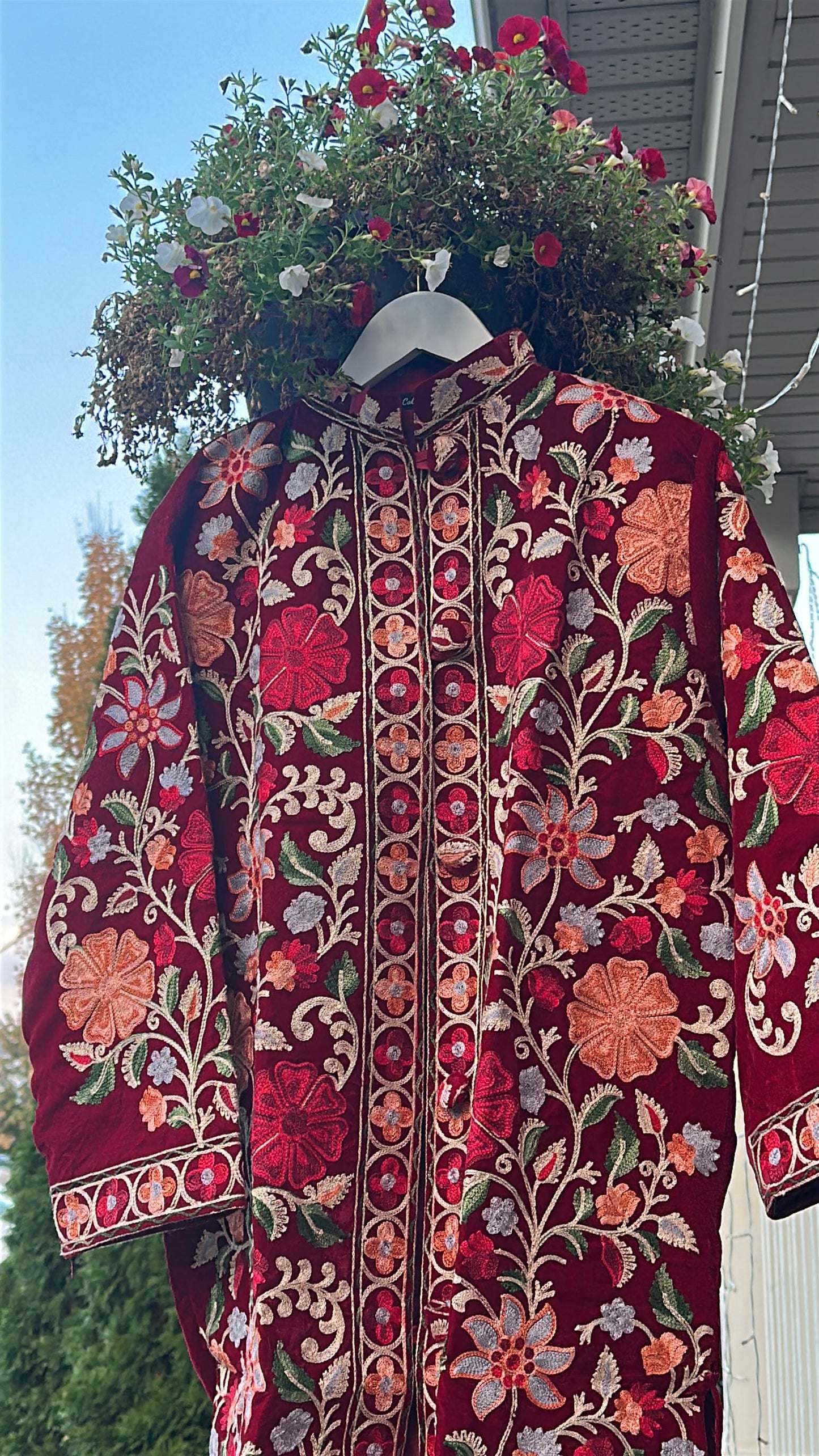 Velvet Bloom - The Kashmiri Wrap