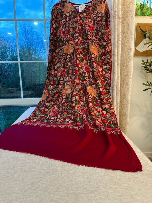 Gul-e-Laal – Heritage Shawl Shirt  Series