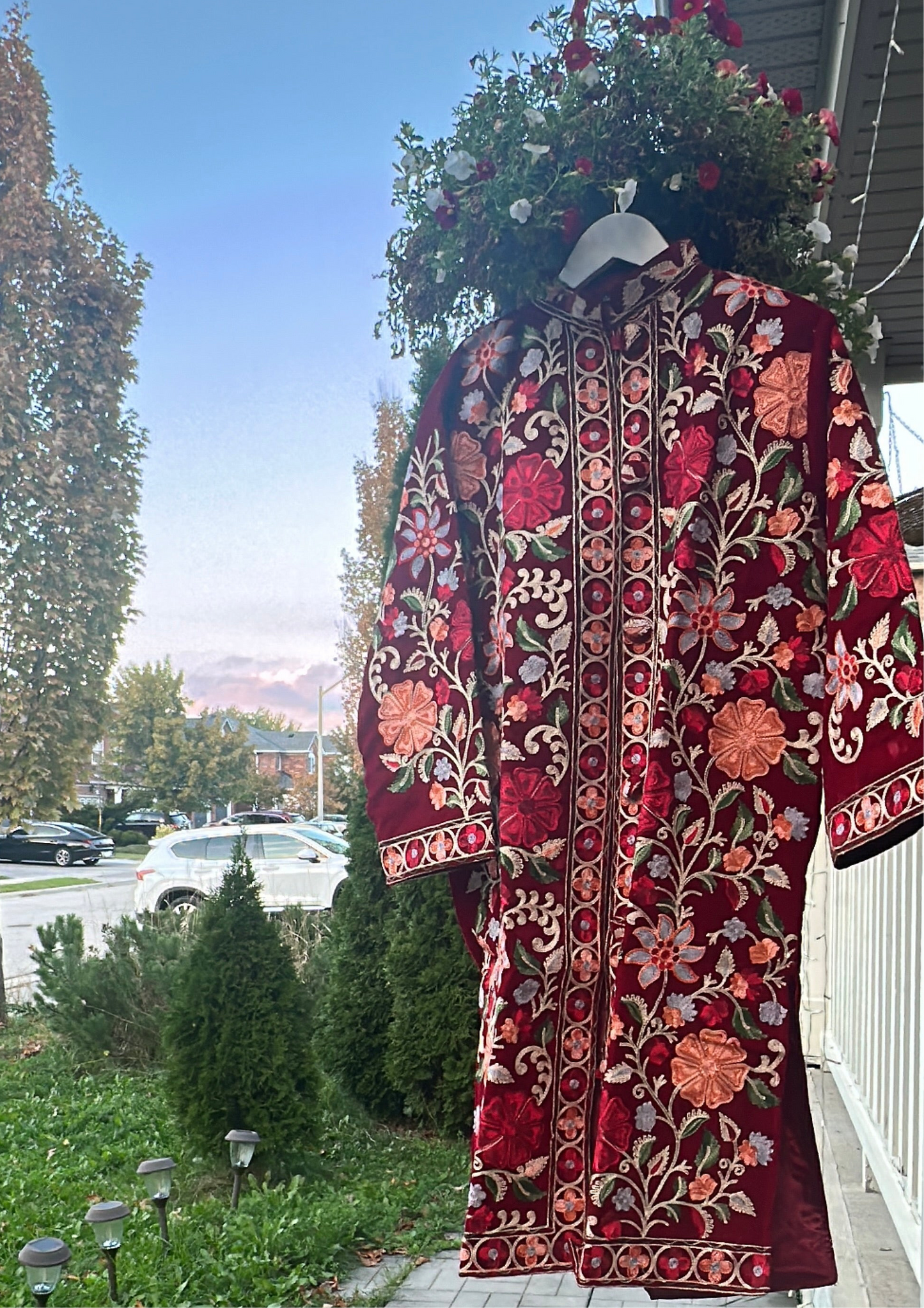 Velvet Bloom - The Kashmiri Wrap