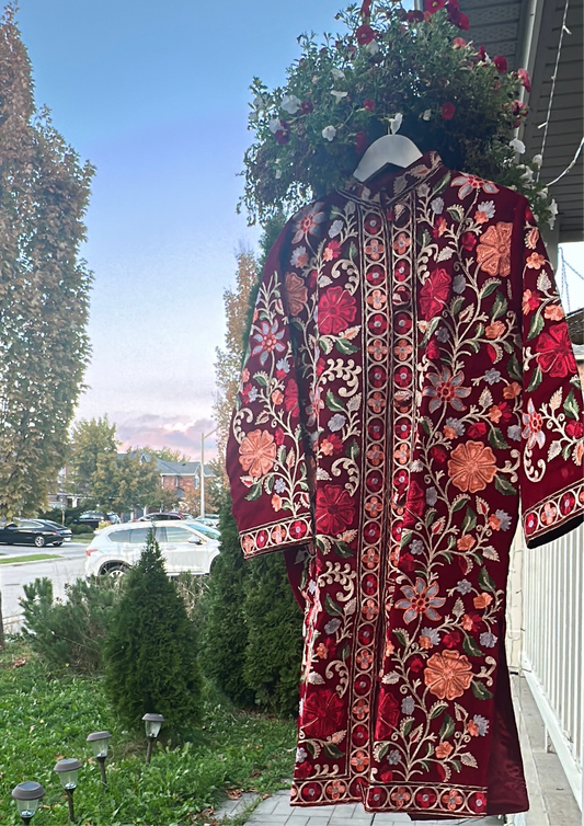 Velvet Bloom - The Kashmiri Wrap