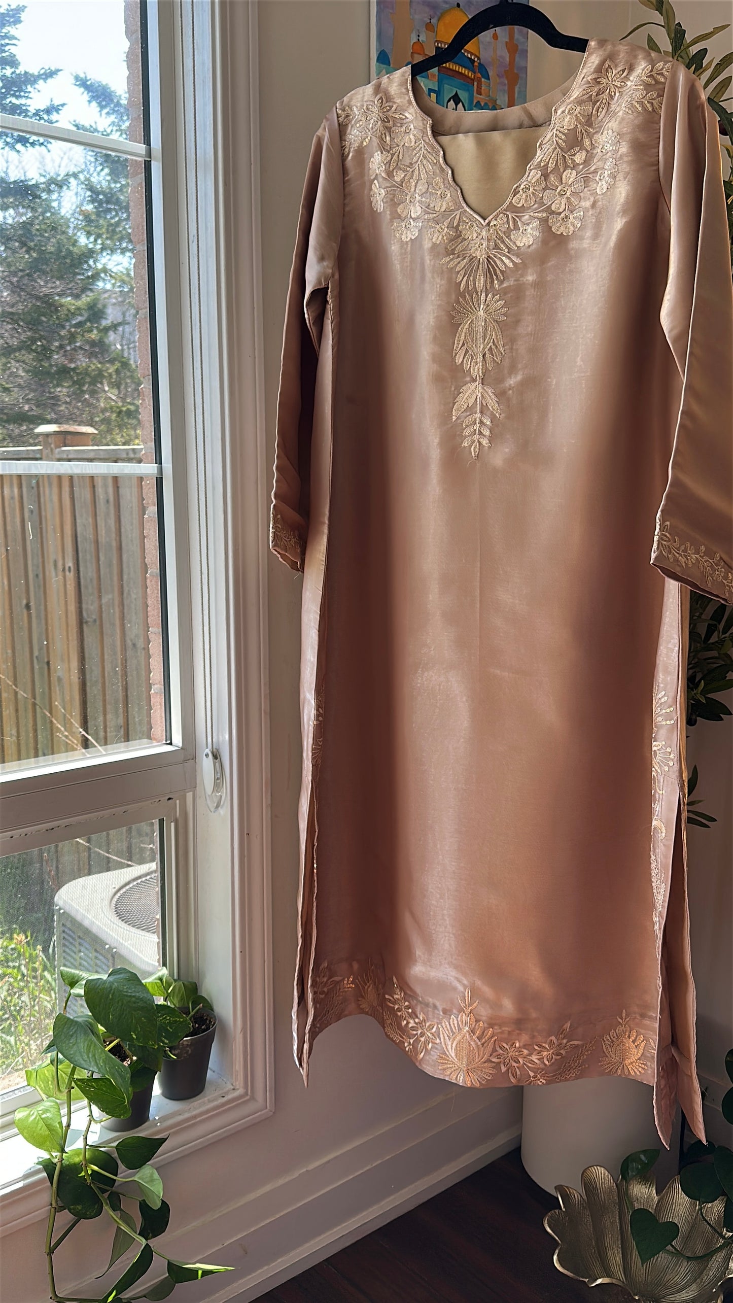 Desert Glow Élan – 2-Piece Kaftan Set