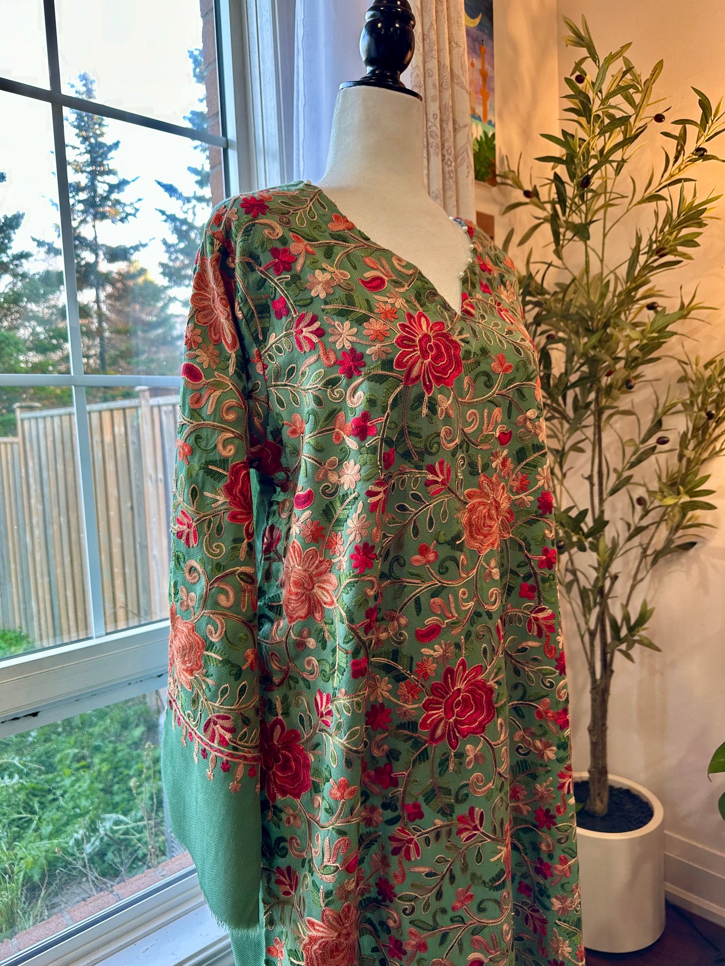 Mehr-e-Sabz – Heritage Shawl Shirt  Series