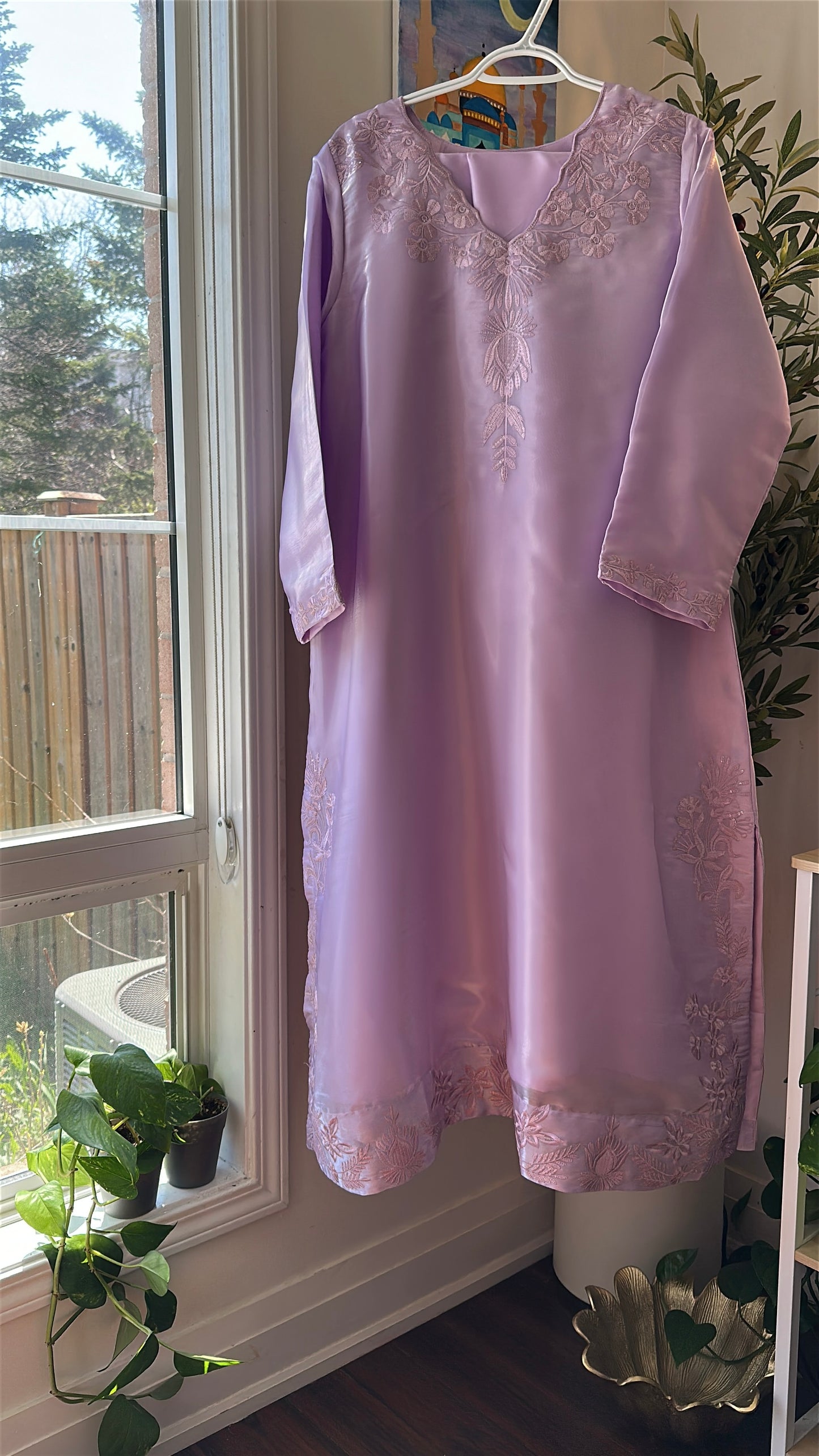 Lavender Haze Élan – 2-Piece Kaftan Set