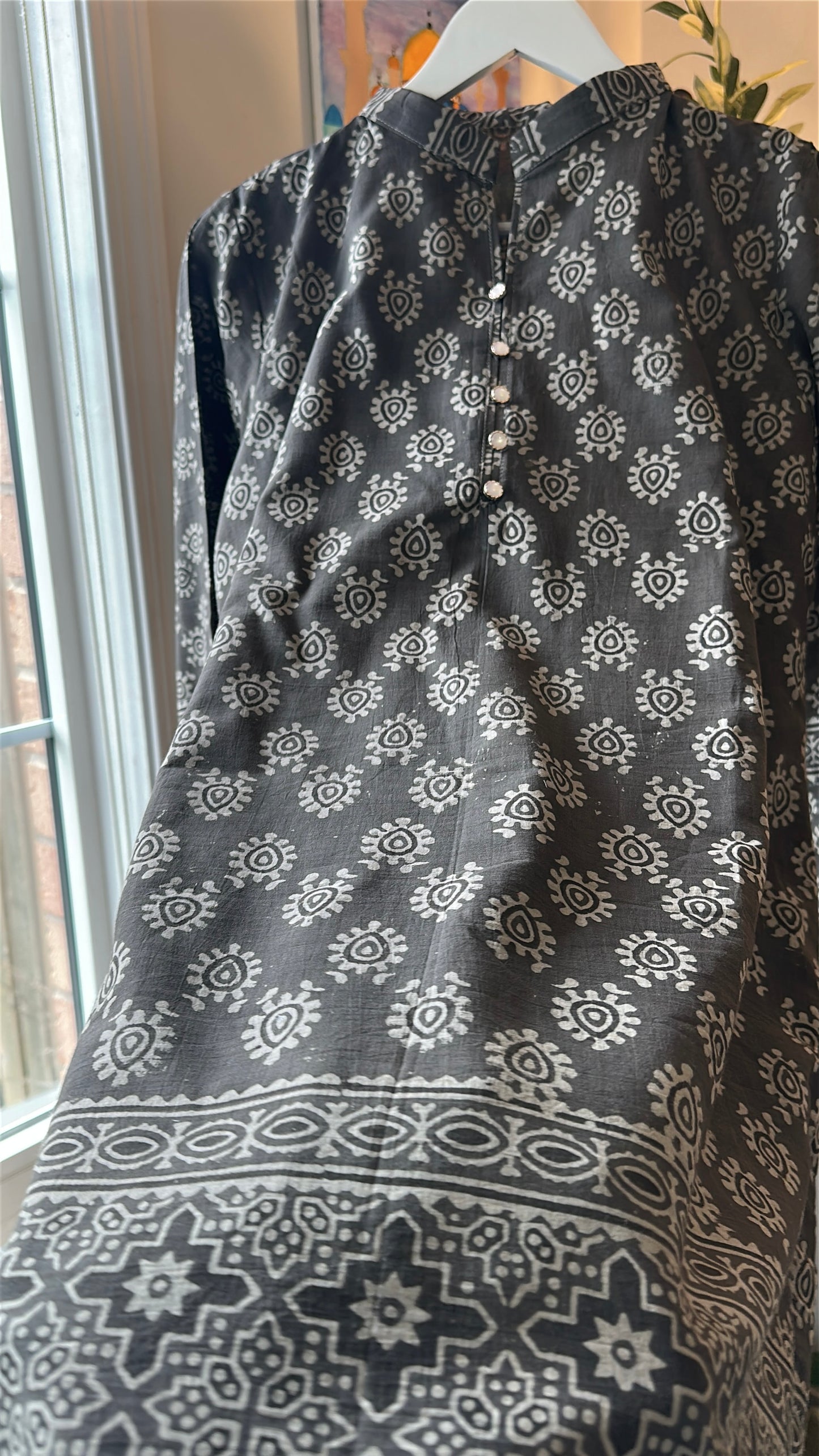 Slate Muse Co-ord – Ajrak Heritage