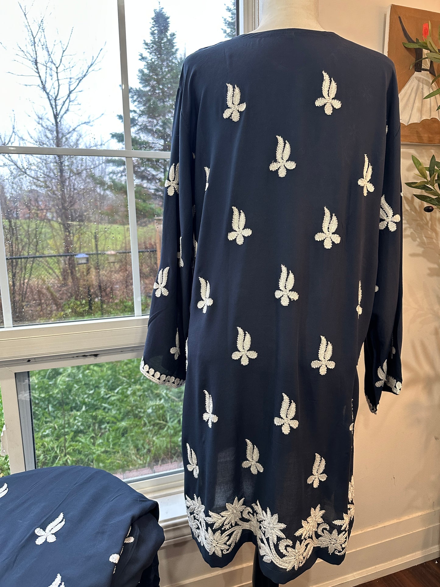 Sapphire Bloom-Farshi Set