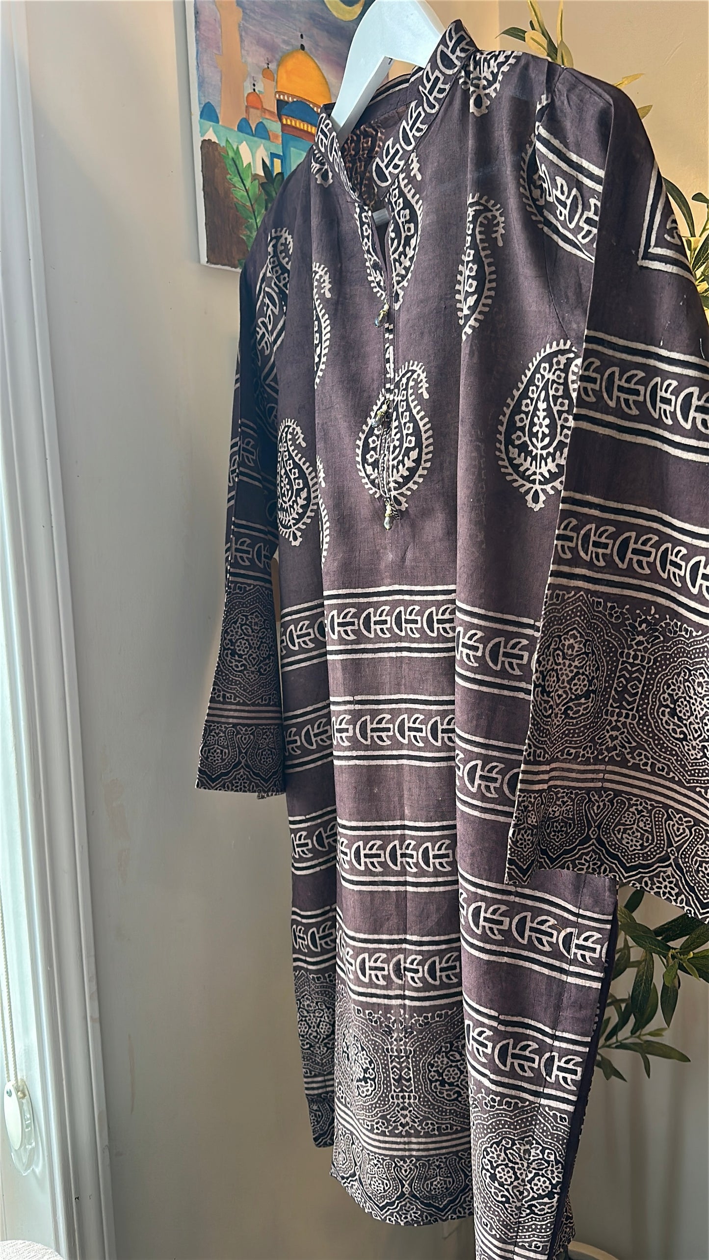 Espresso Drift Co-ord – Ajrak Heritage