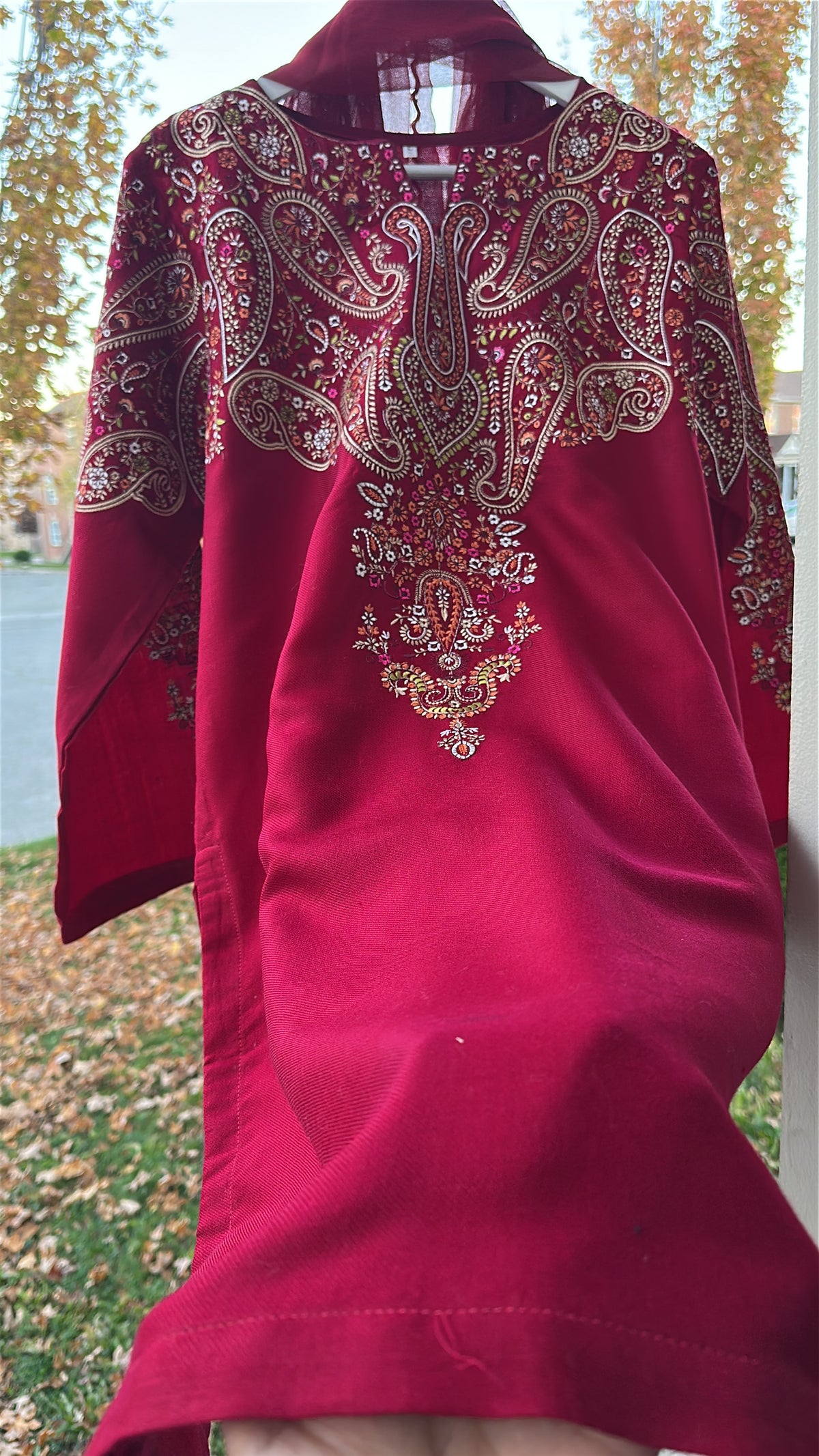 Ruby Rose / Pure Pashmina Kashmira — 3-Piece Set