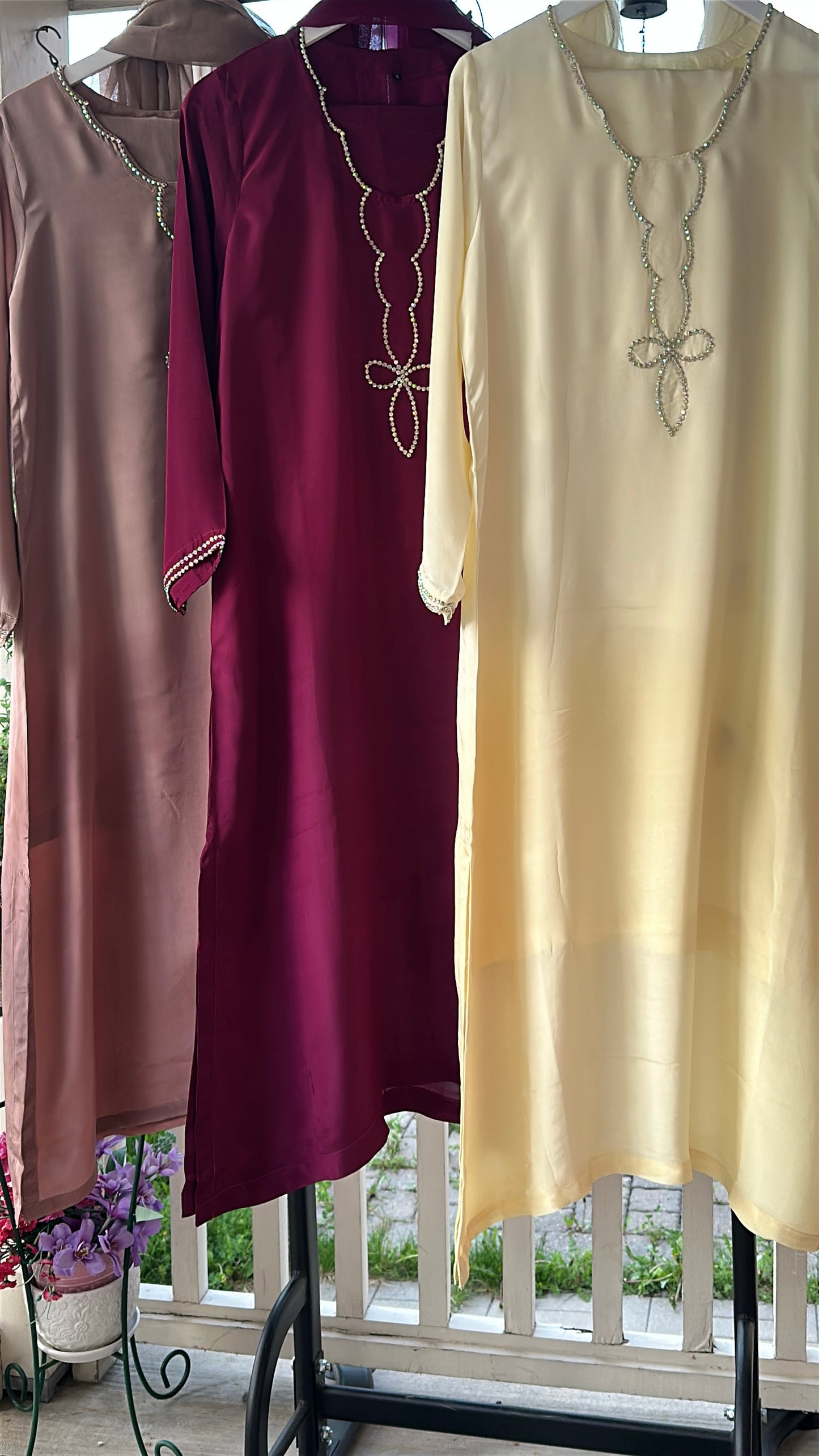 Buttercream Élan - kaftan set