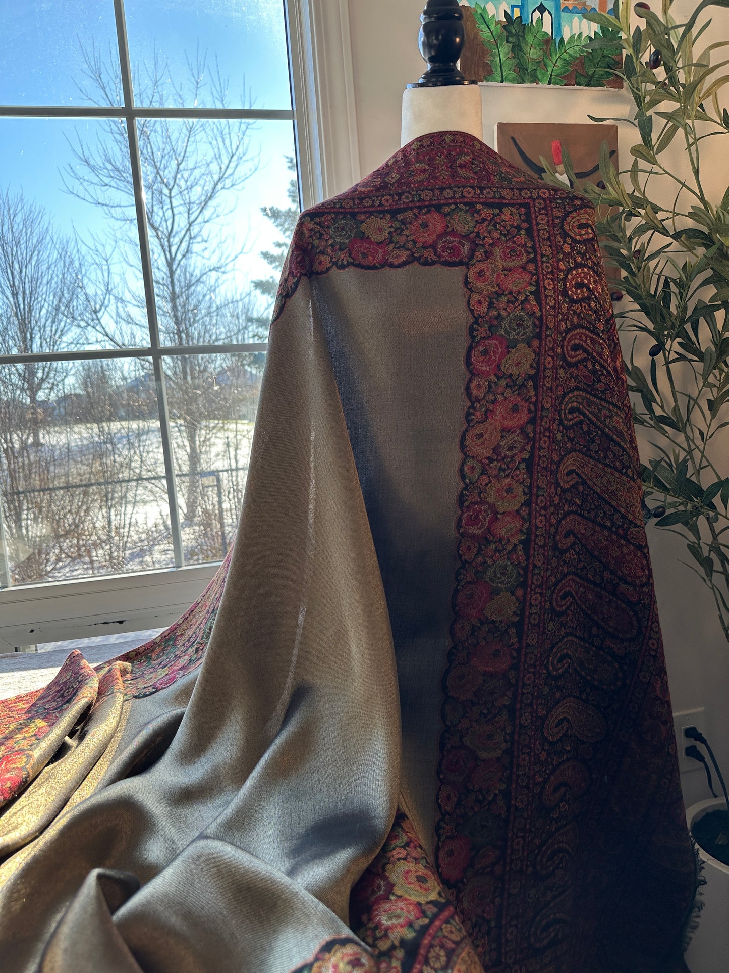 Zar-e-Sahar – Moonlit Kani Shawl