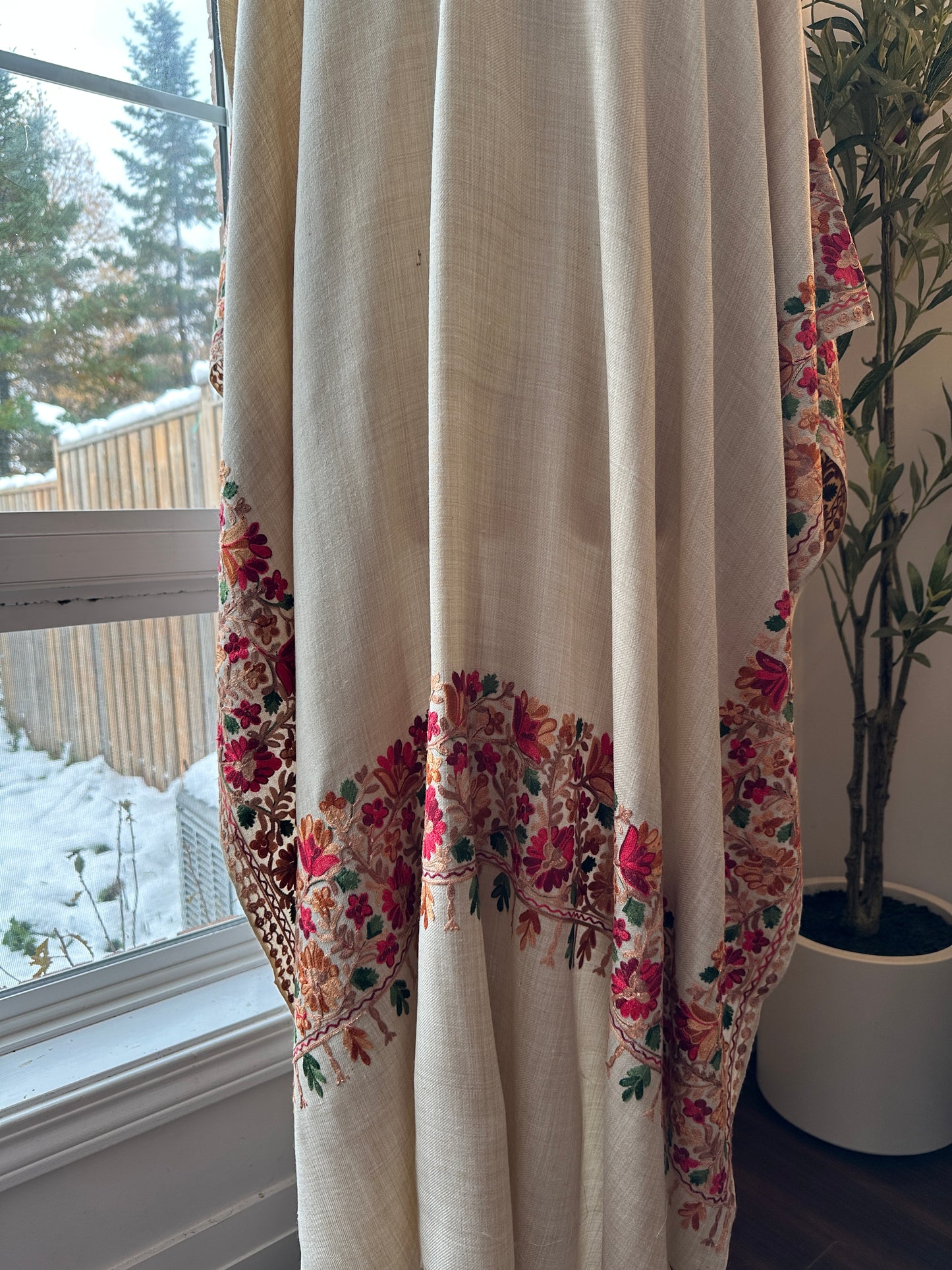 Gulabkaar –  Poncho Shawl Shirt