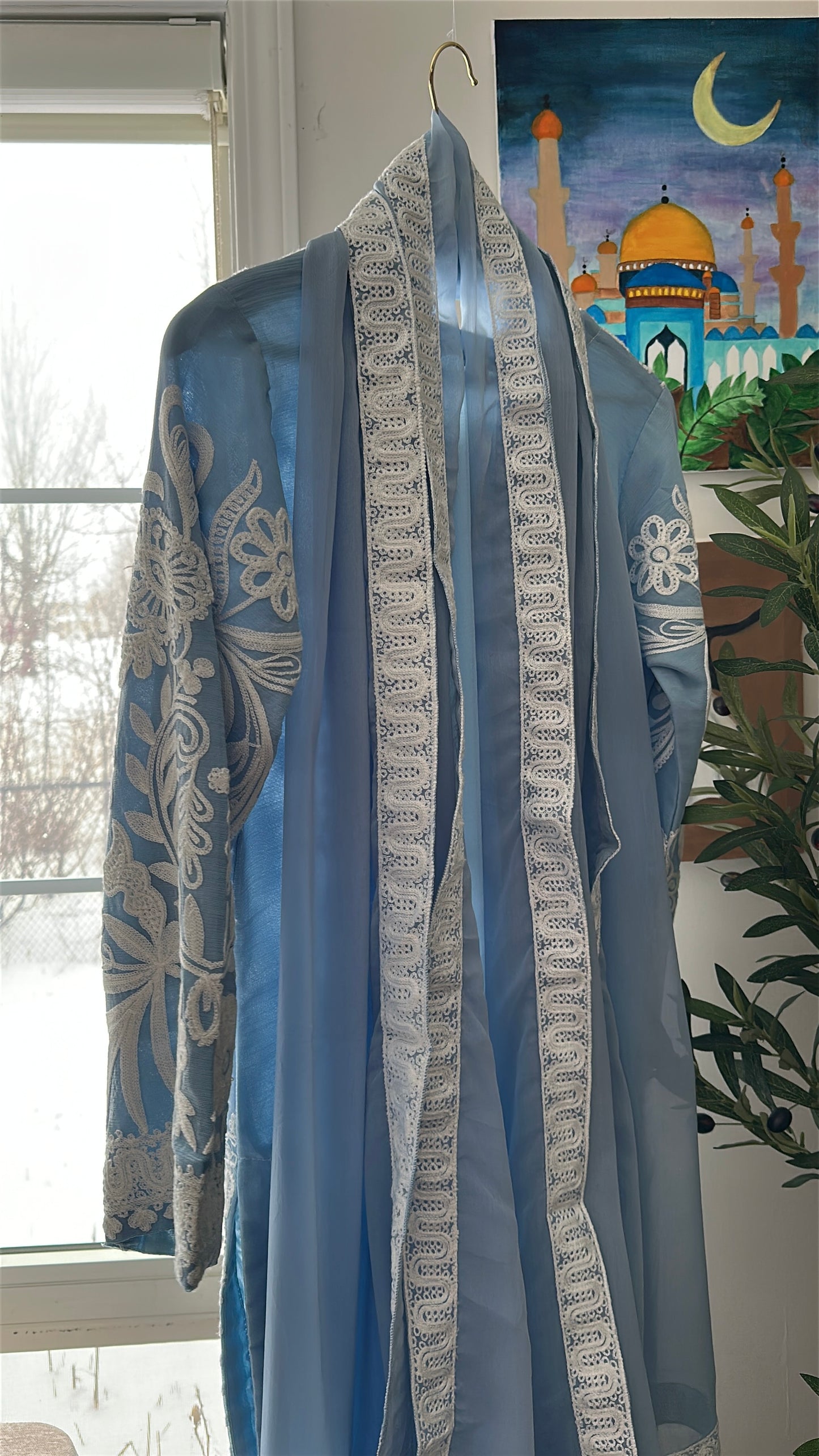 Powder Sky Élan – Soft Elegance in Every Thread