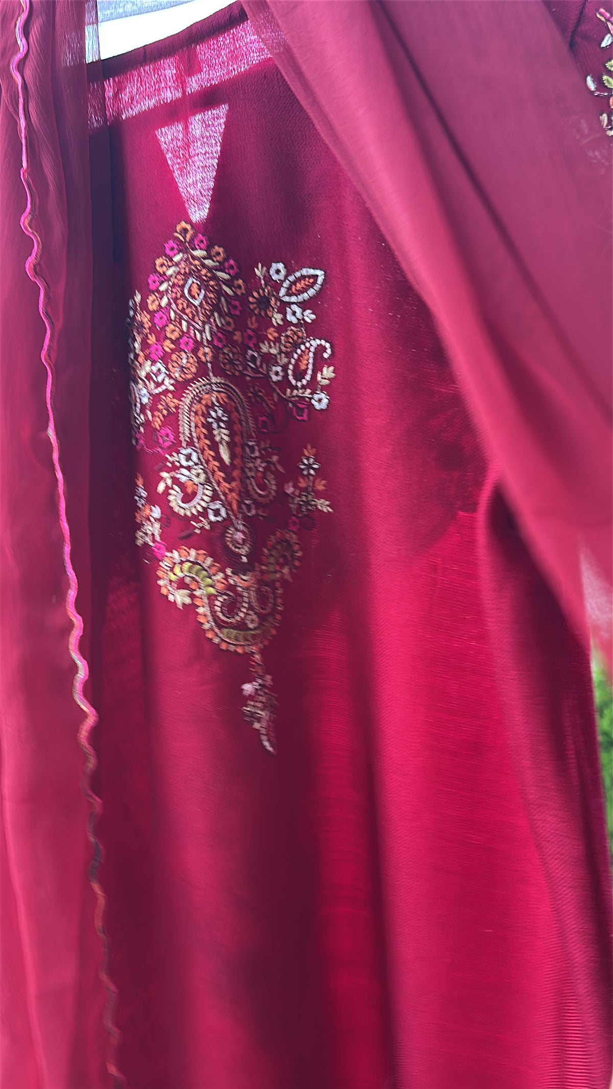 Ruby Rose / Pure Pashmina Kashmira — 3-Piece Set