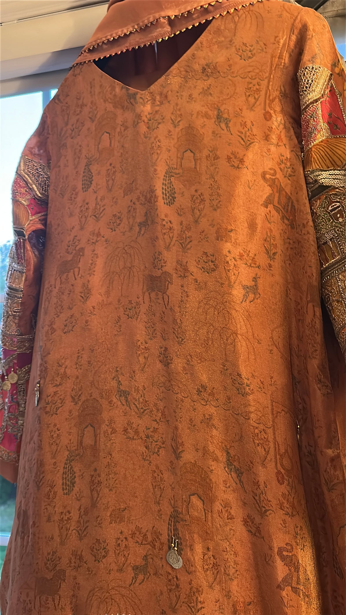 Dastaan-e-Anarkali | Embroidered Kaftan Set