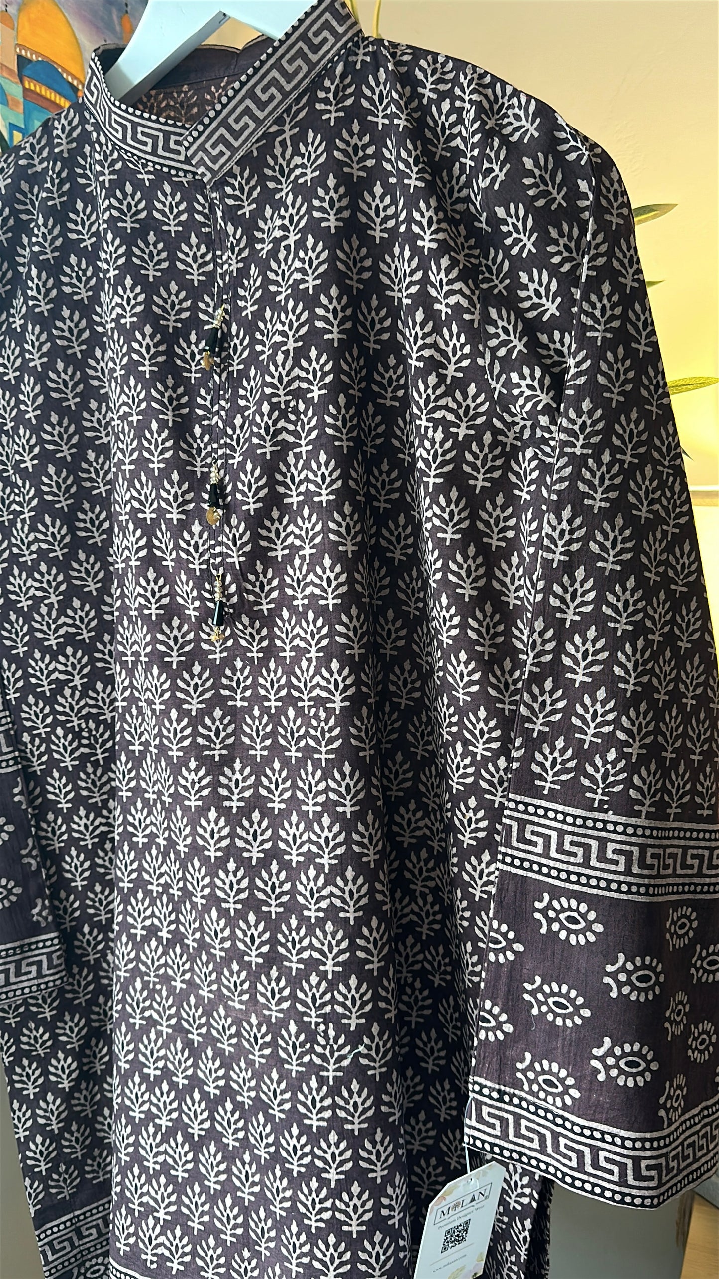 Mocha Muse Co-ord – Ajrak Heritage