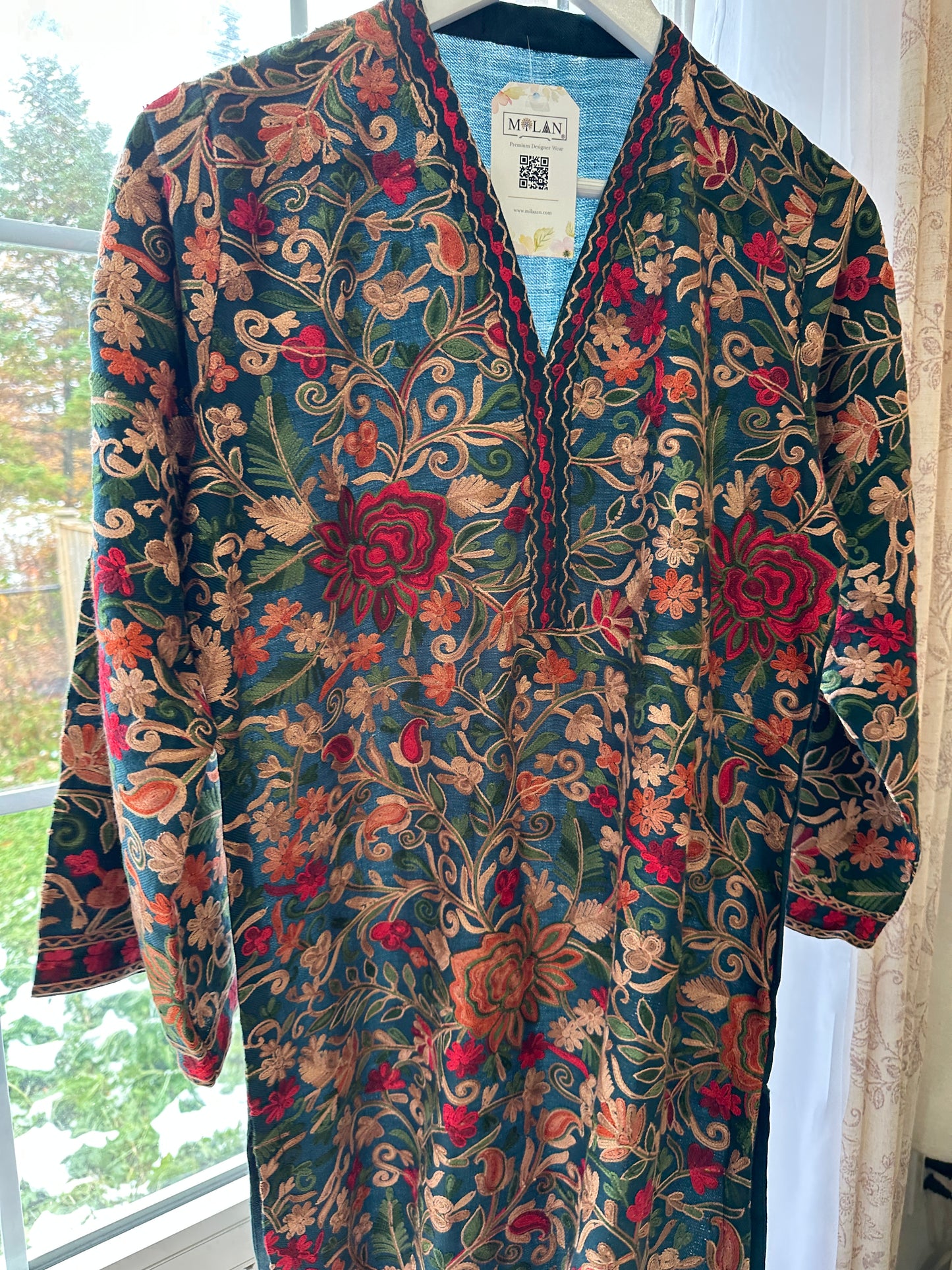 Gulnaar-e-Teal – 2 Piece Set