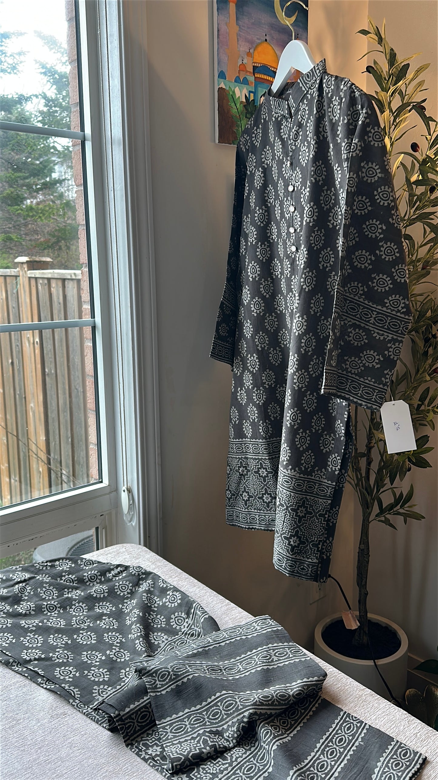 Slate Muse Co-ord – Ajrak Heritage