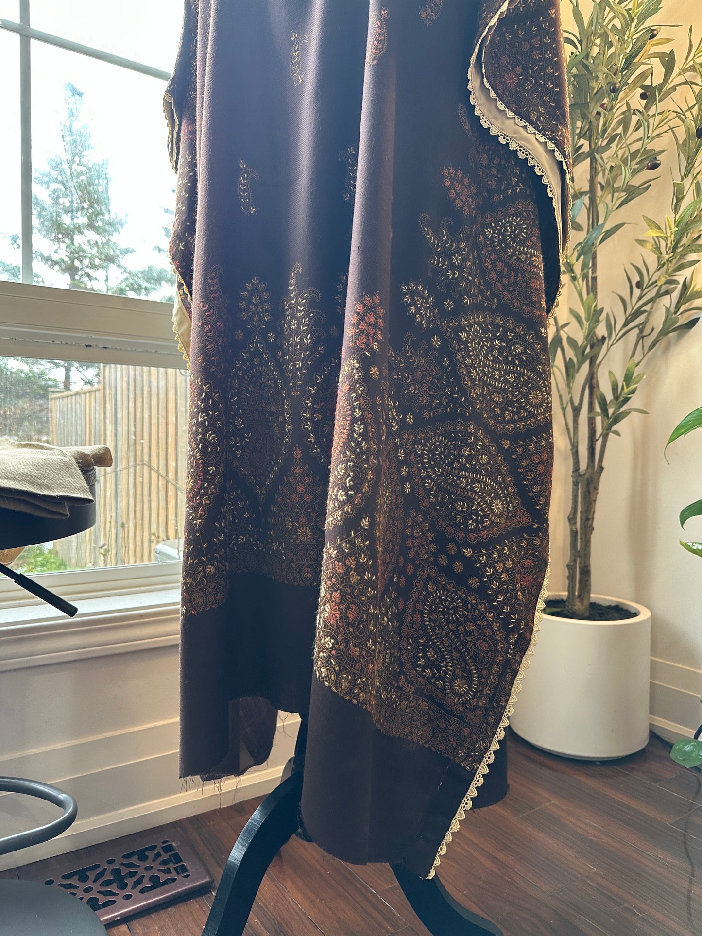 Cocoa Kalamkari – Winter’s Softest Statement