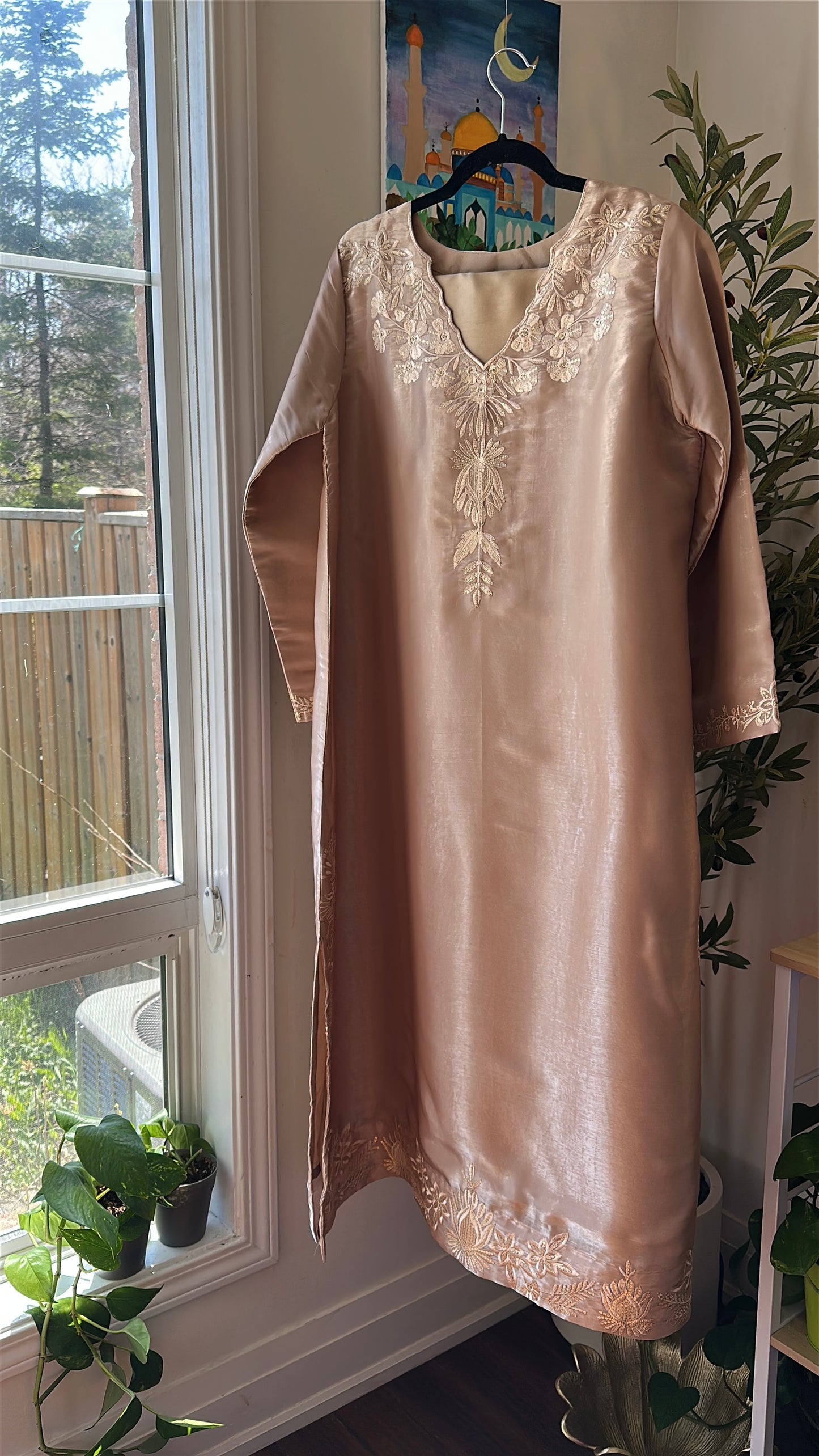 Desert Glow Élan – 2-Piece Kaftan Set