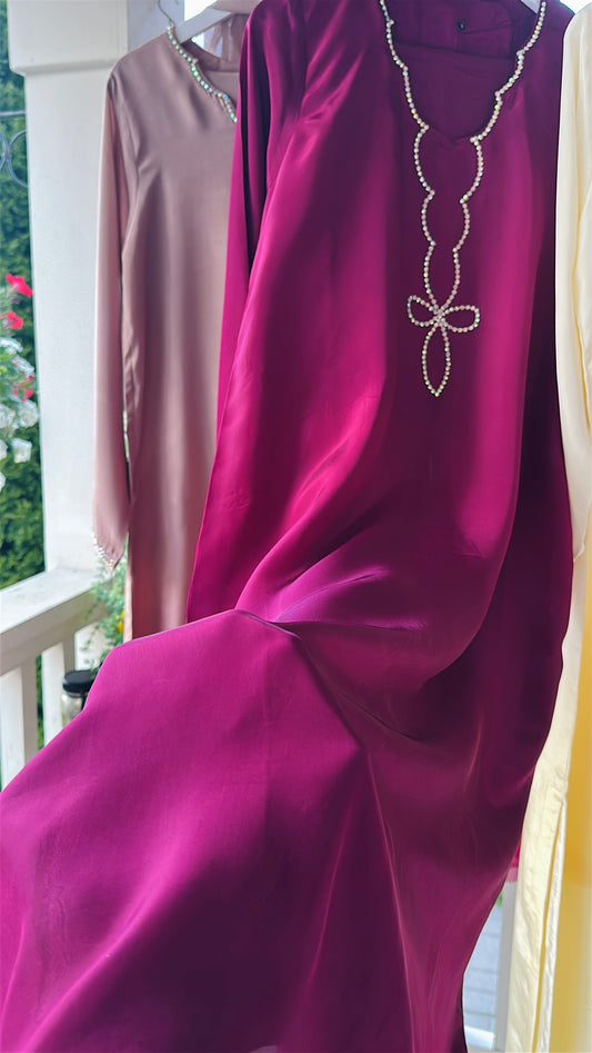 Mulberry Flame Élan - Kaftan set
