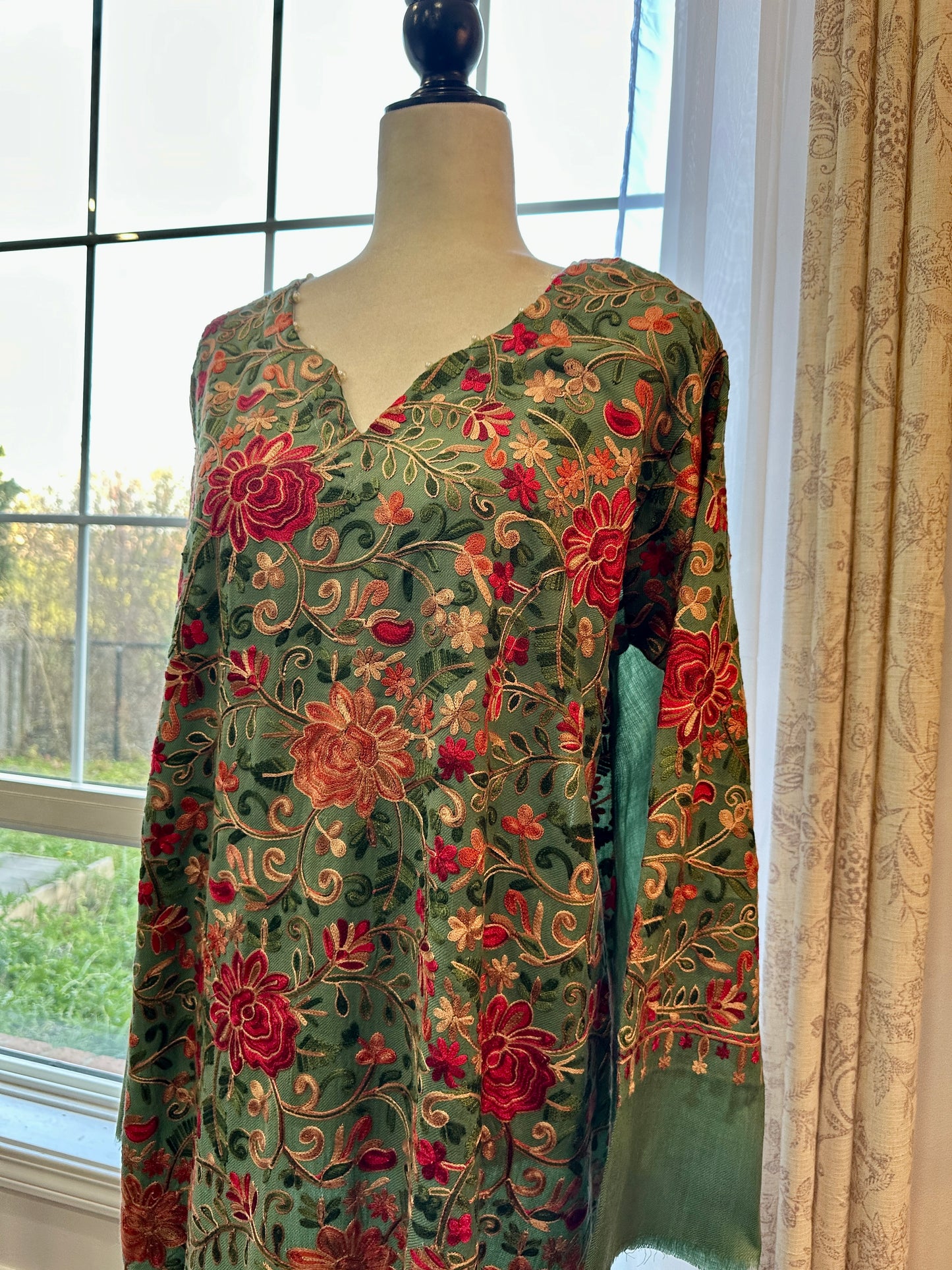 Mehr-e-Sabz – Heritage Shawl Shirt  Series