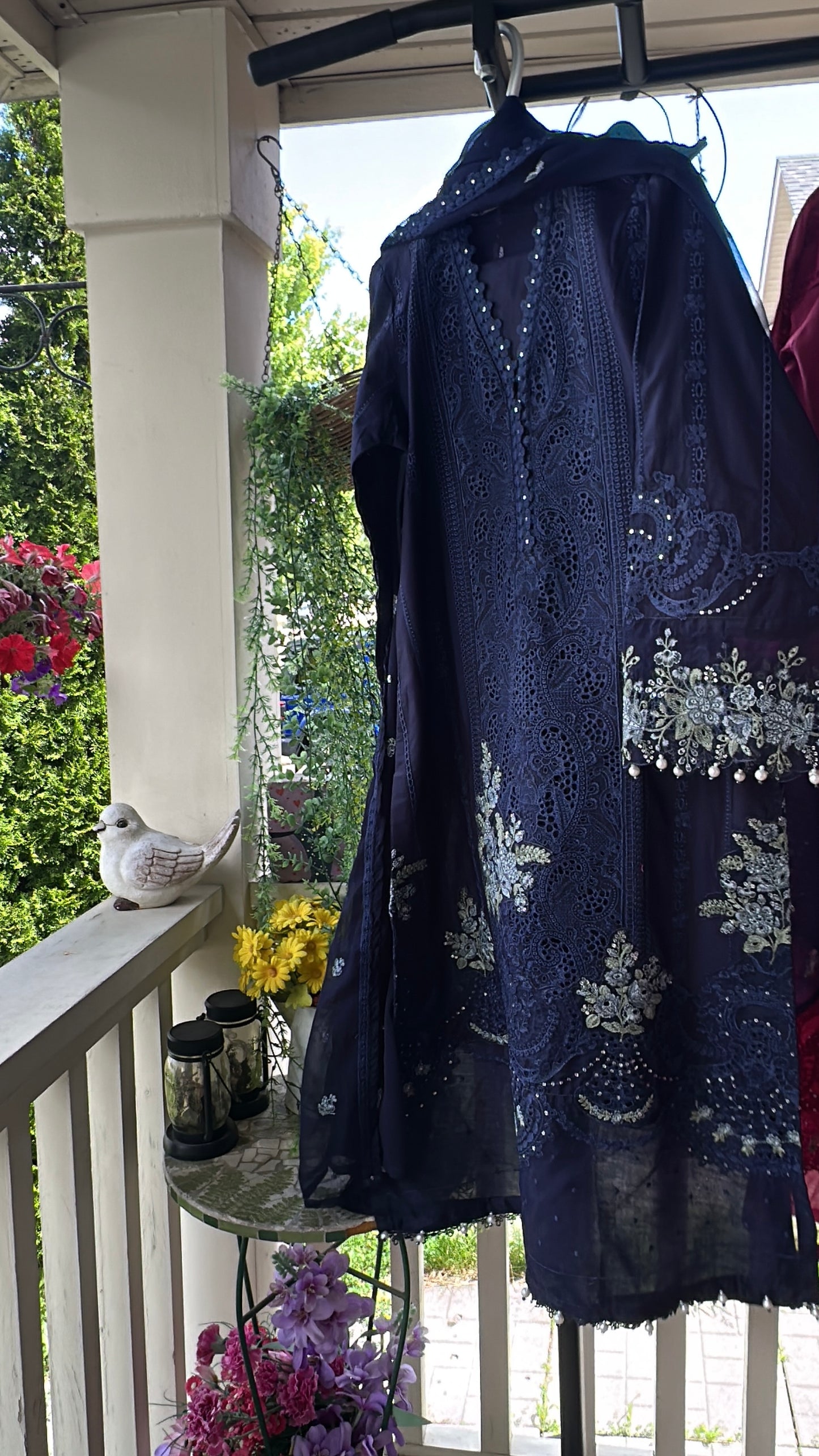 Midnight Noor — Chikan Kari Luxe Collection