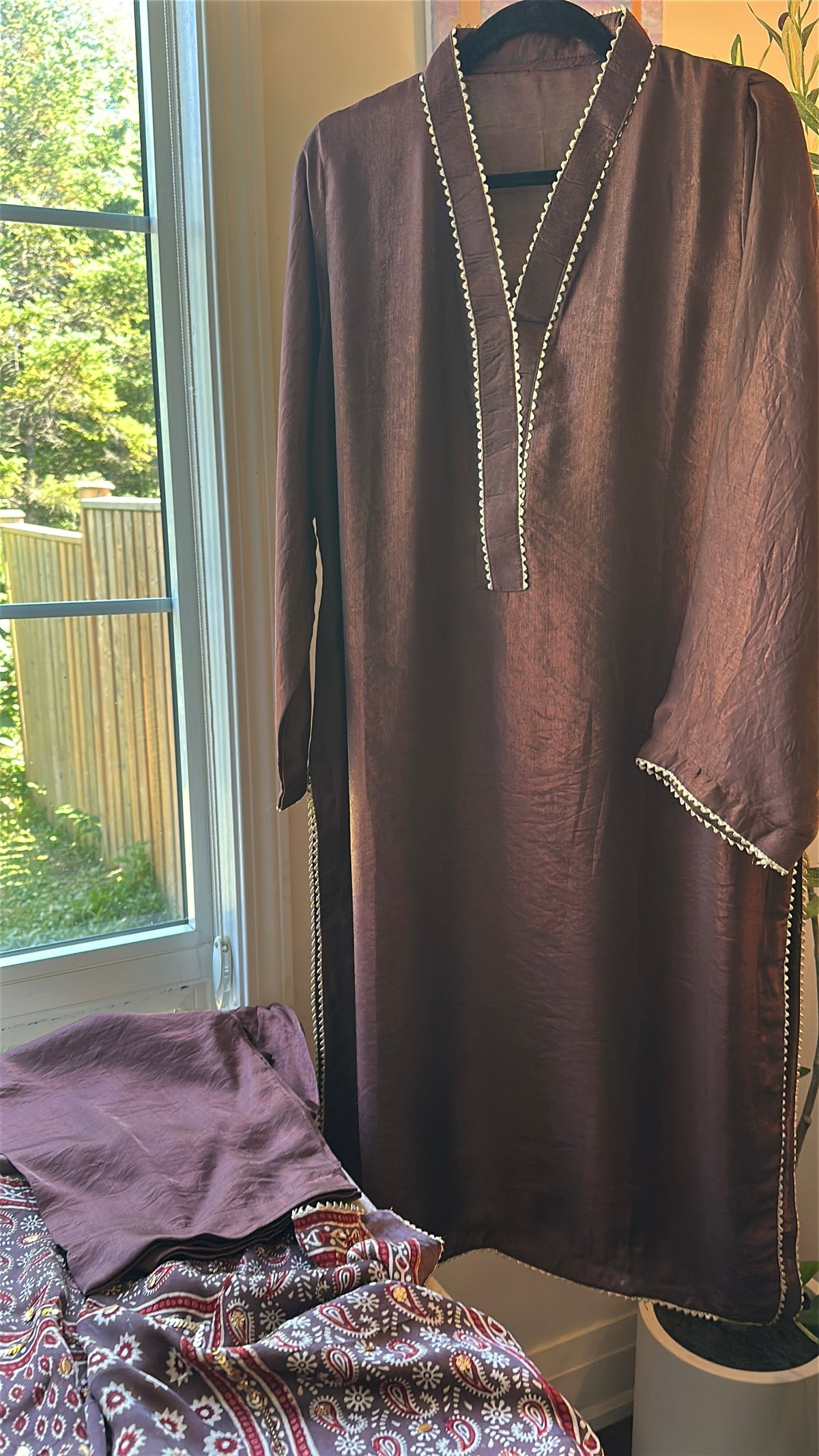CINNAMON MEHR - Shimose Moonlight Silk